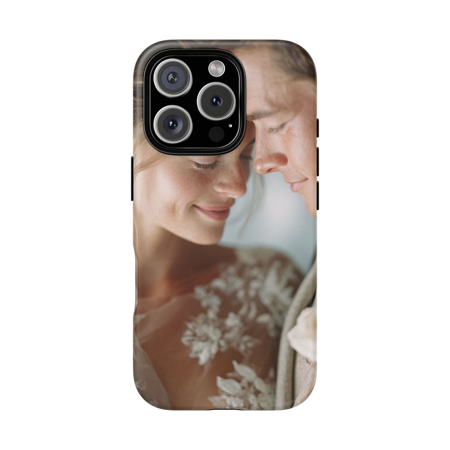 Personalized Photo Tough Phone Case (Custom Couple/Wedding Portrait)