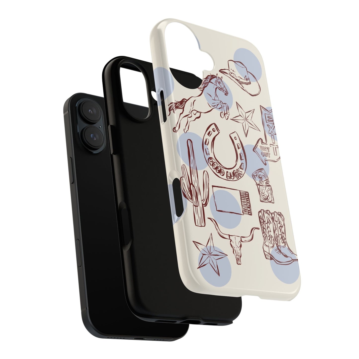 Western Pattern Phone Case