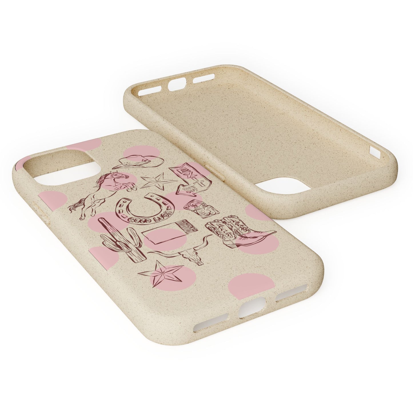 Western Biodegradable Phone Case