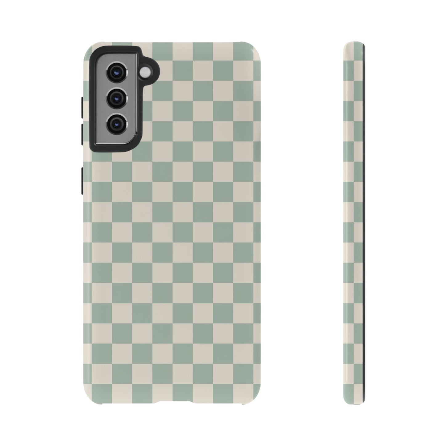 Checkered Tough Phone Case
