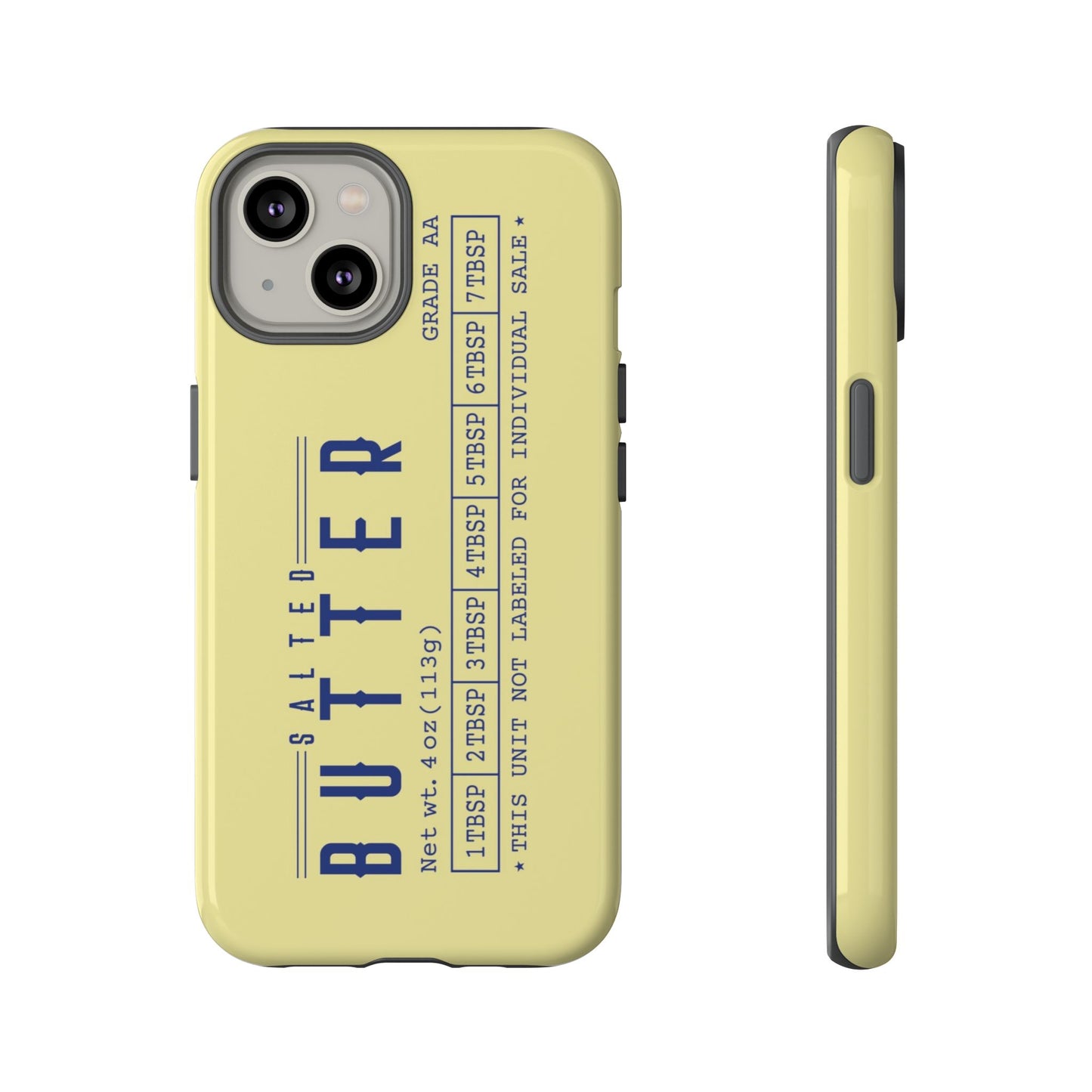 Salted Butter Tough Phone Case — Durable Protective Phone Case