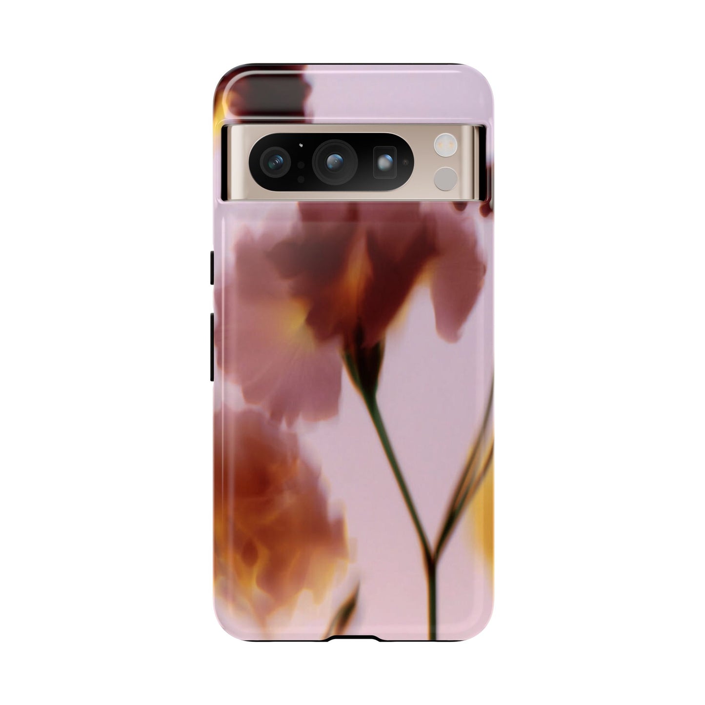 Grainy Blur Flower Phone Case