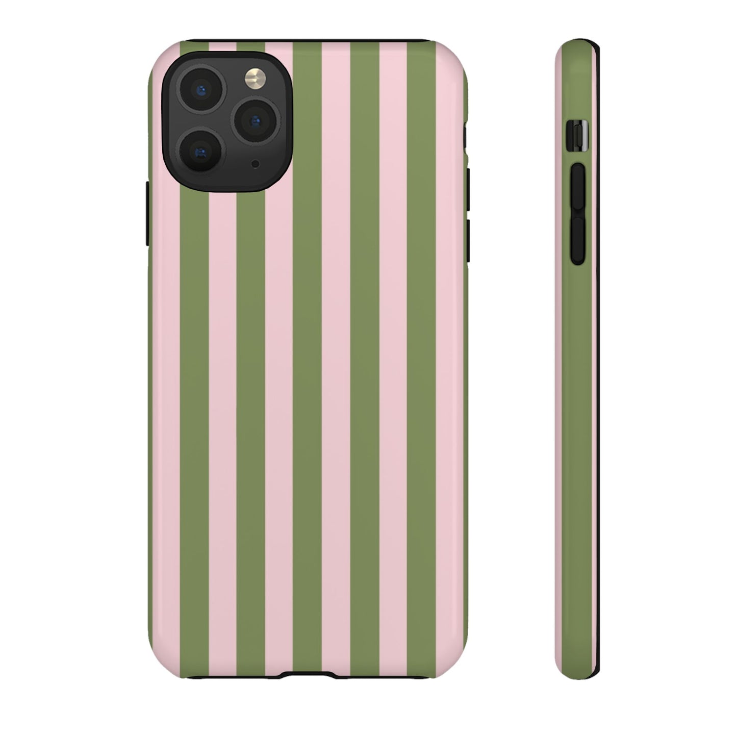 Matcha Green & Pink Tough Phone Case