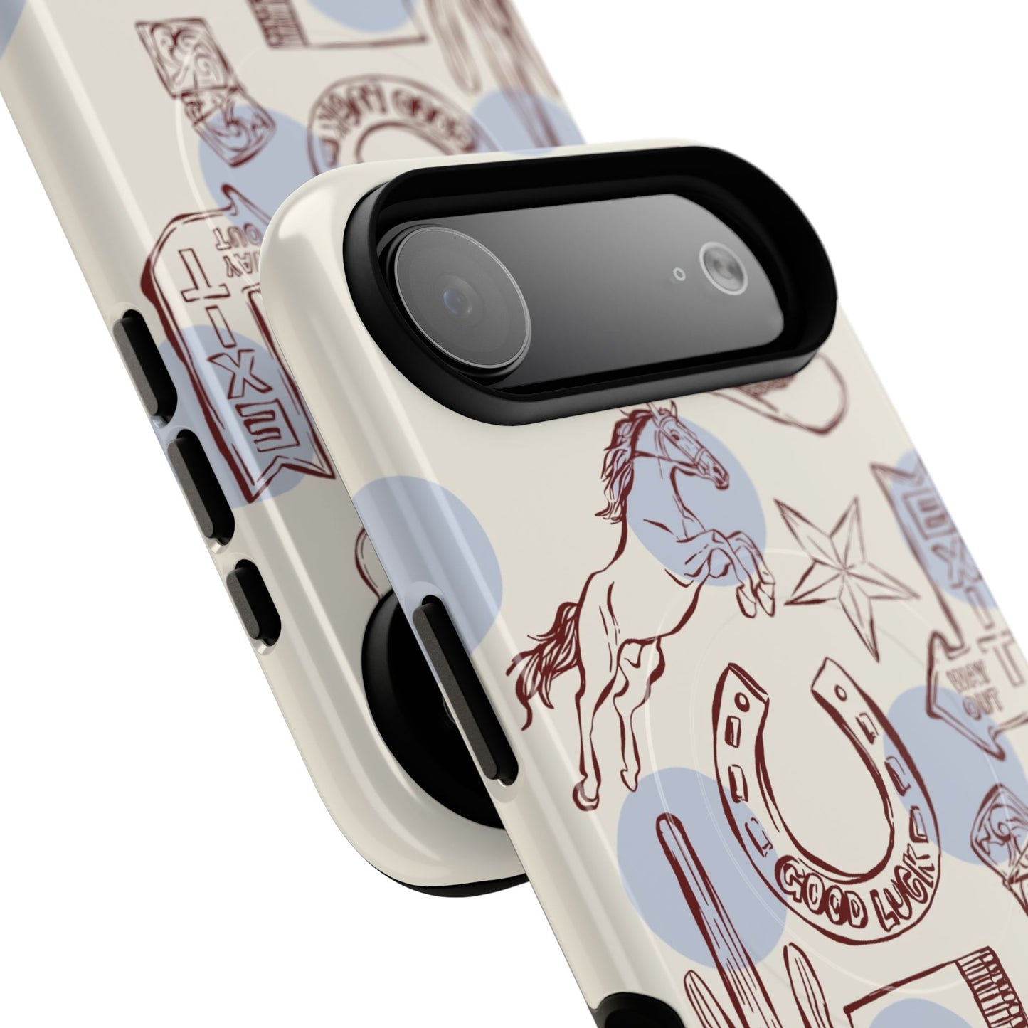 Western Cowboy Phone Case — Tough Magnetic Protective Case