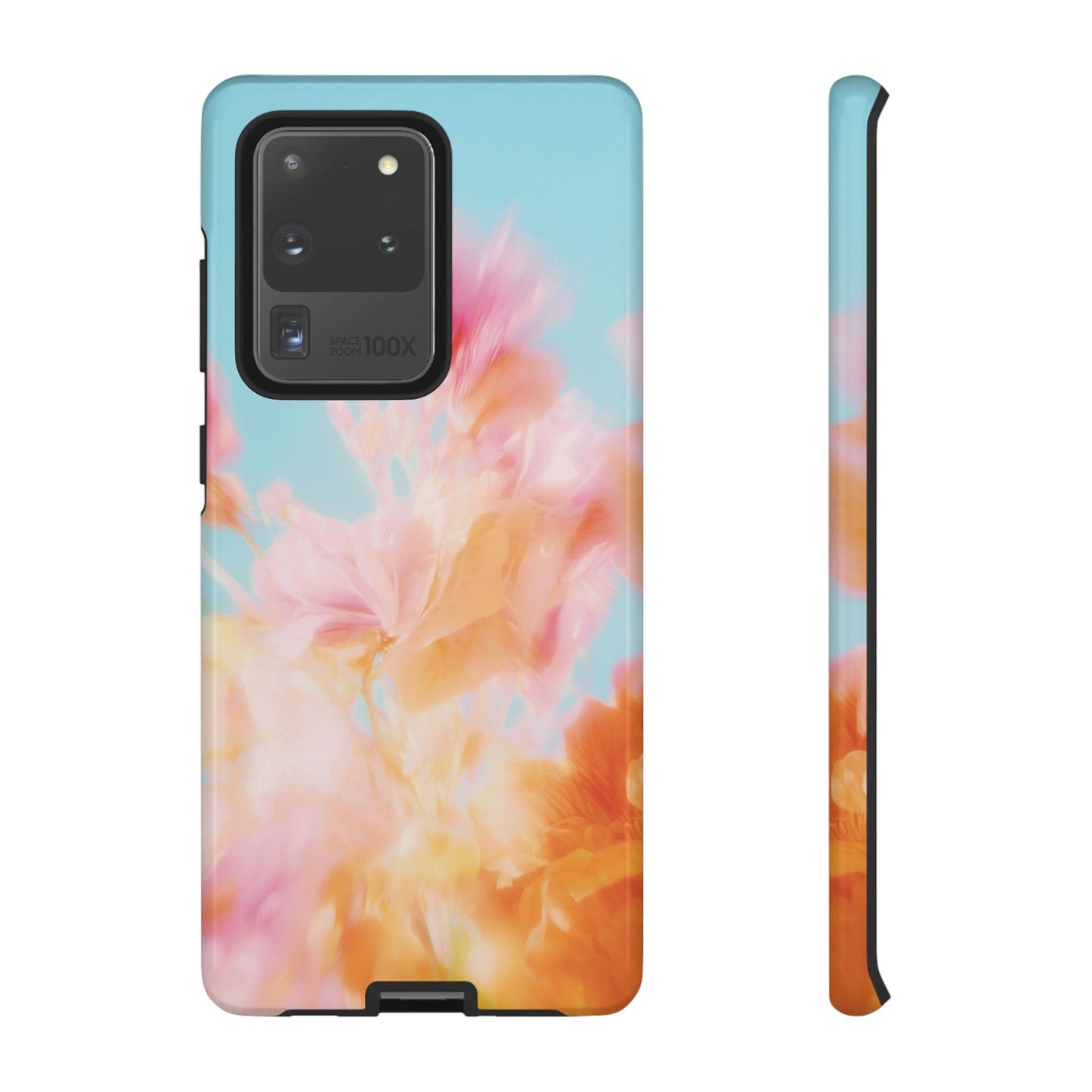 Grainy Blur Flower Phone Case