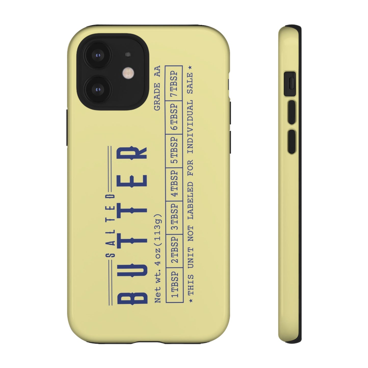 Salted Butter Tough Phone Case — Durable Protective Phone Case