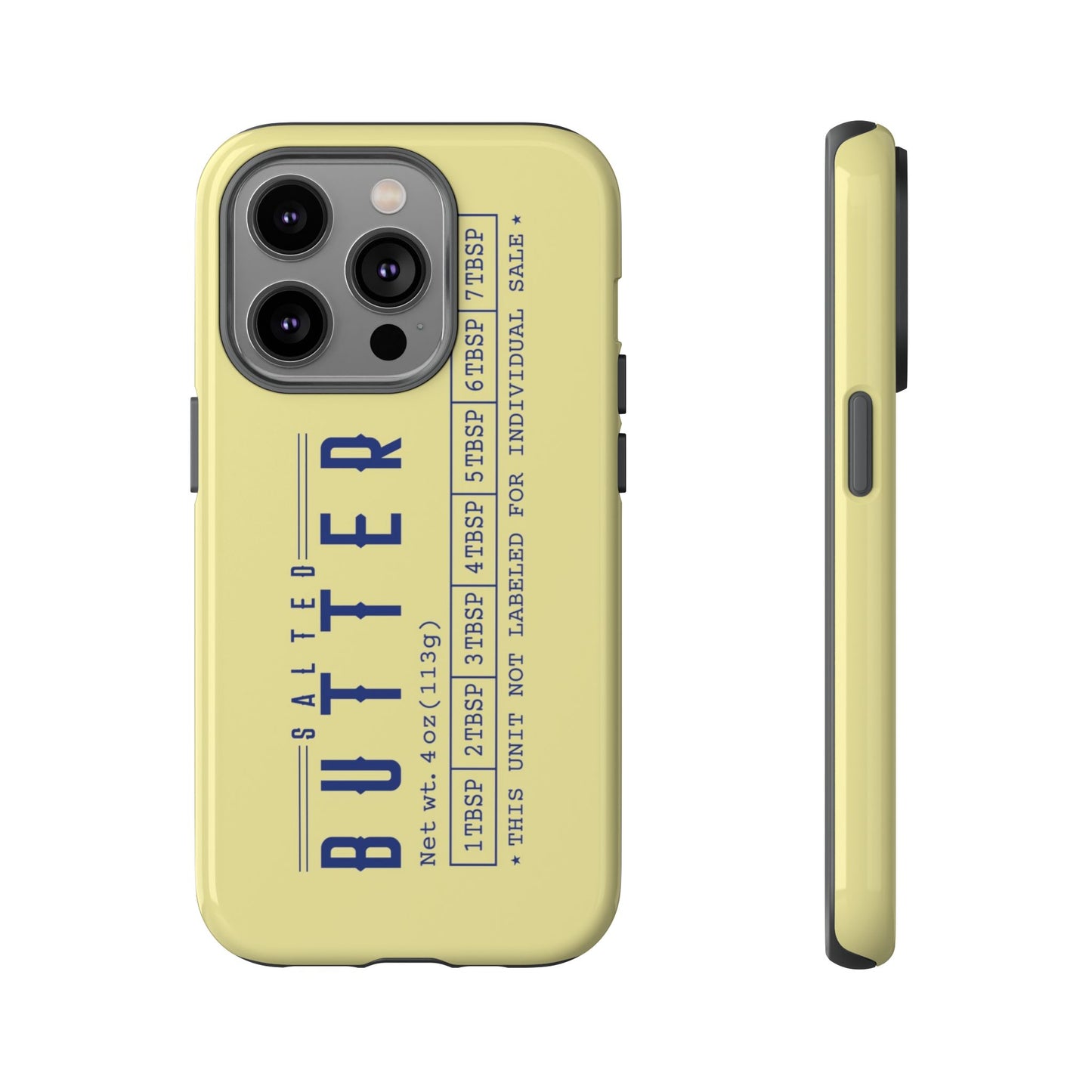 Salted Butter Tough Phone Case — Durable Protective Phone Case