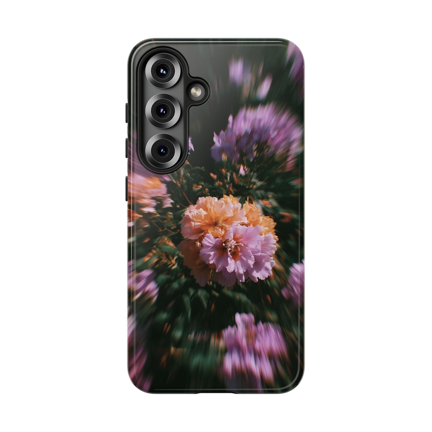 Grainy Blur Flower Phone Case