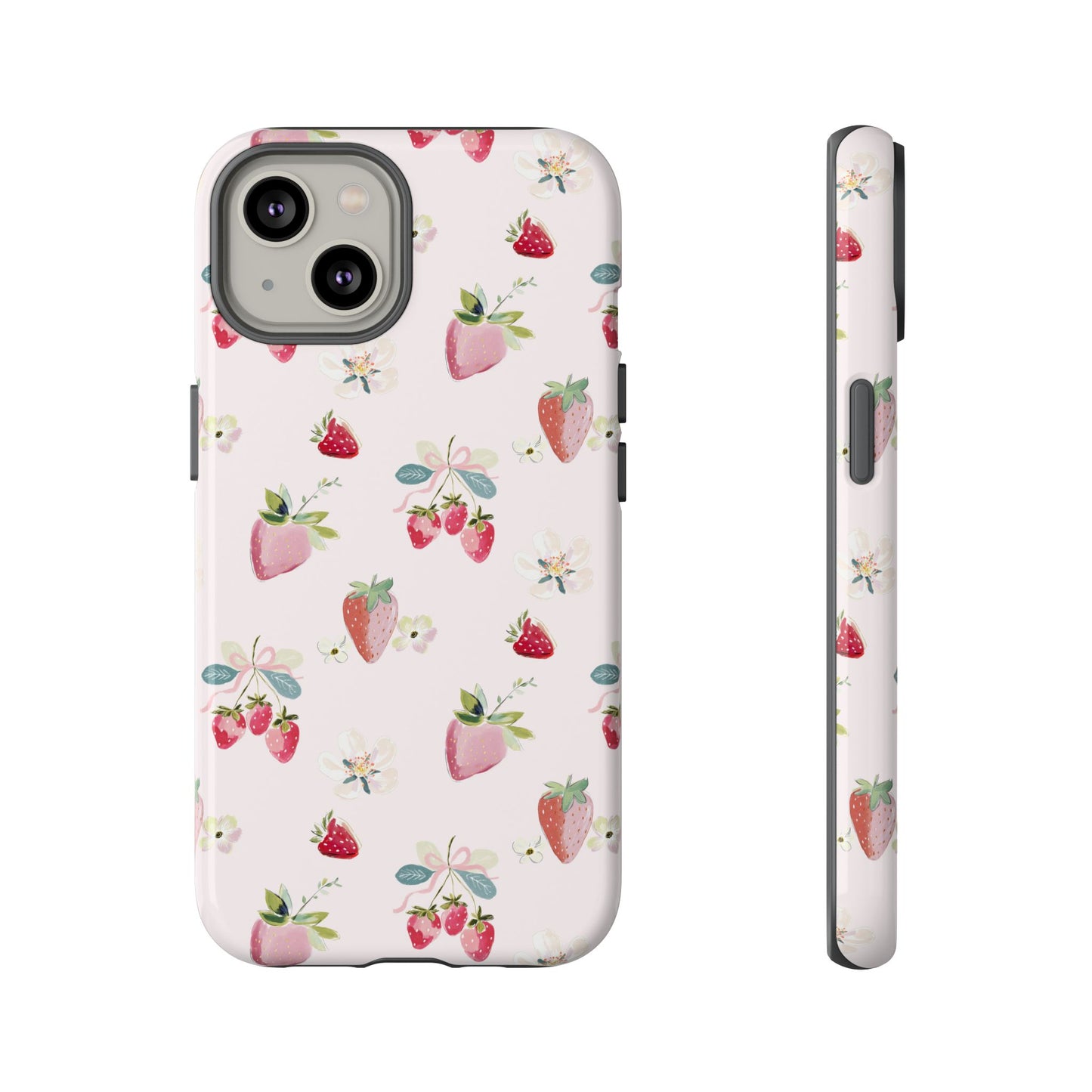 Strawberry Blossom Tough Phone Case