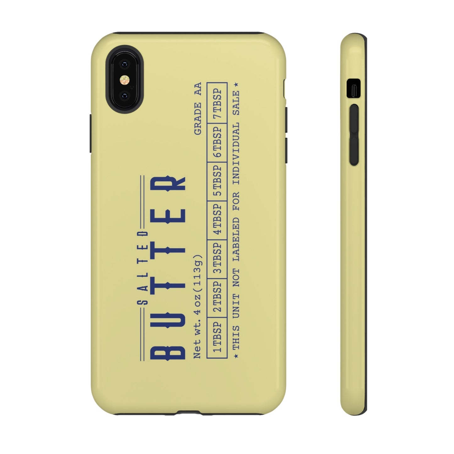 Salted Butter Tough Phone Case — Durable Protective Phone Case