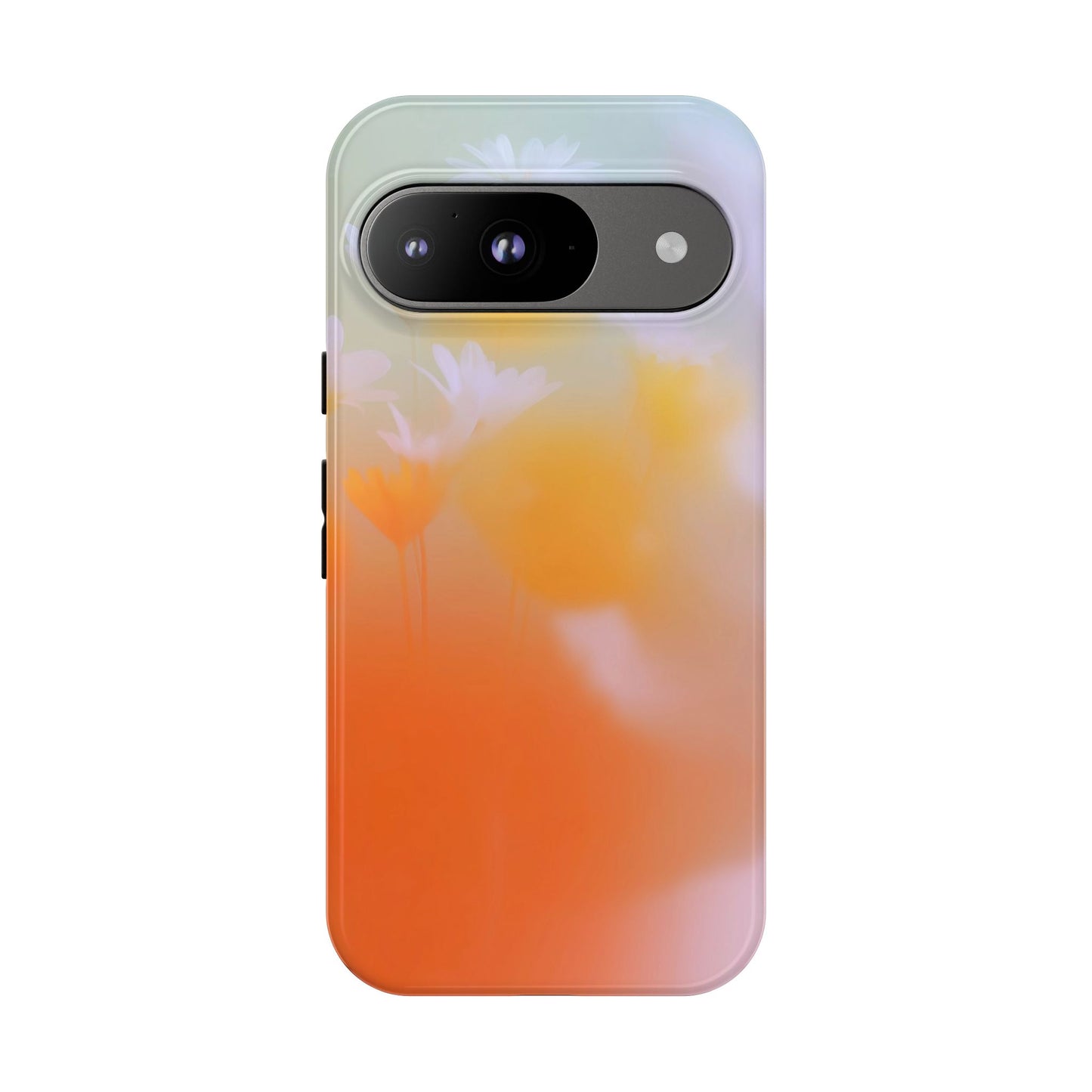 Grainy Blur Flower Phone Case