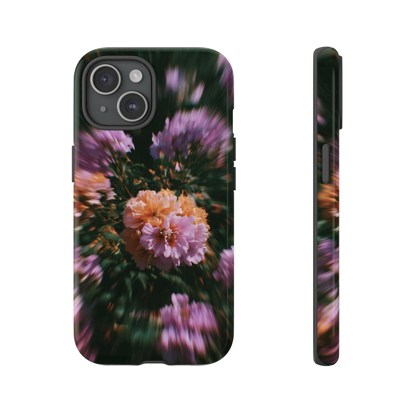 Grainy Blur Flower Phone Case