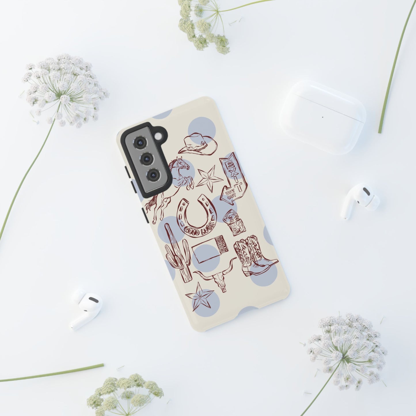 Western Pattern Phone Case