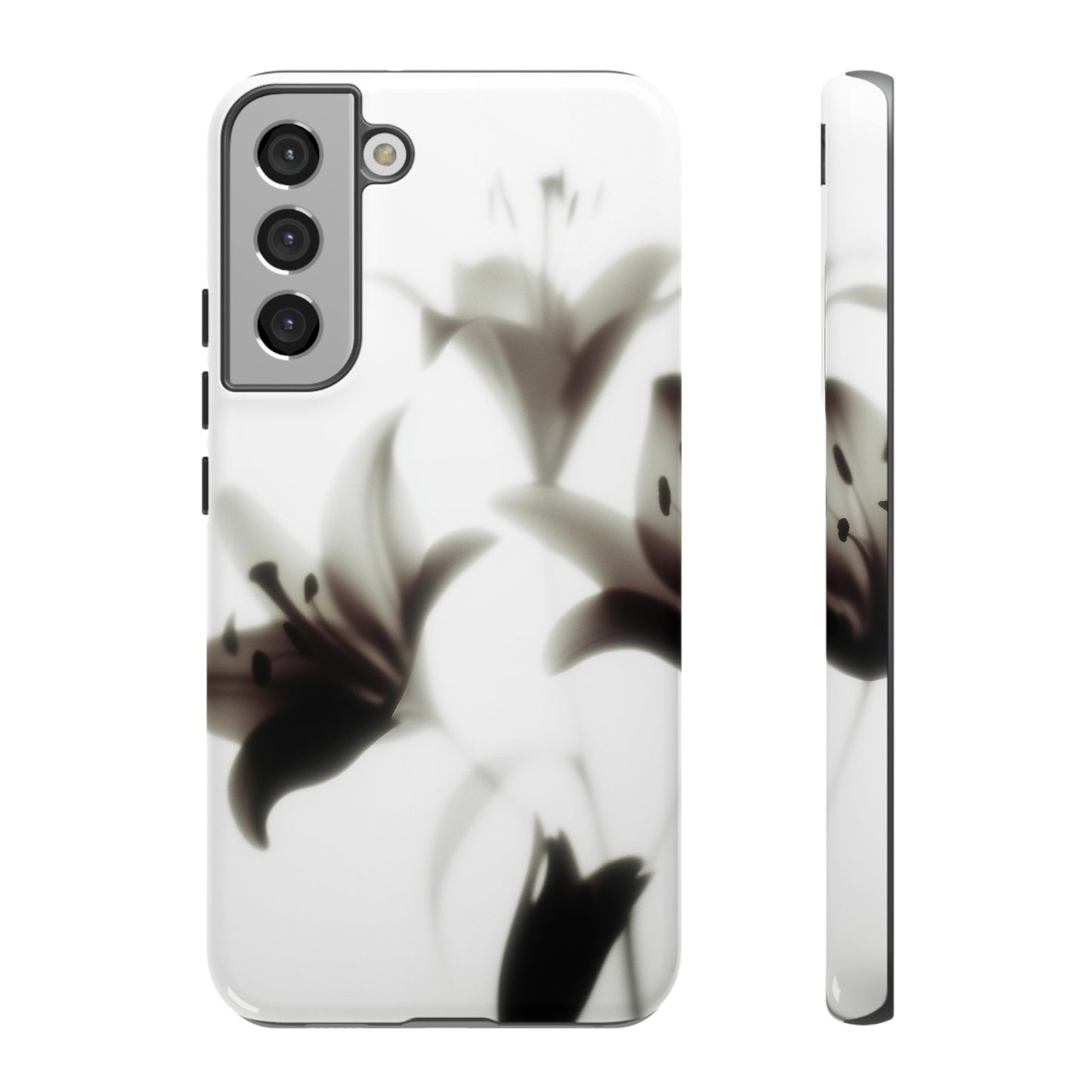 Grainy Blur Flower Phone Case
