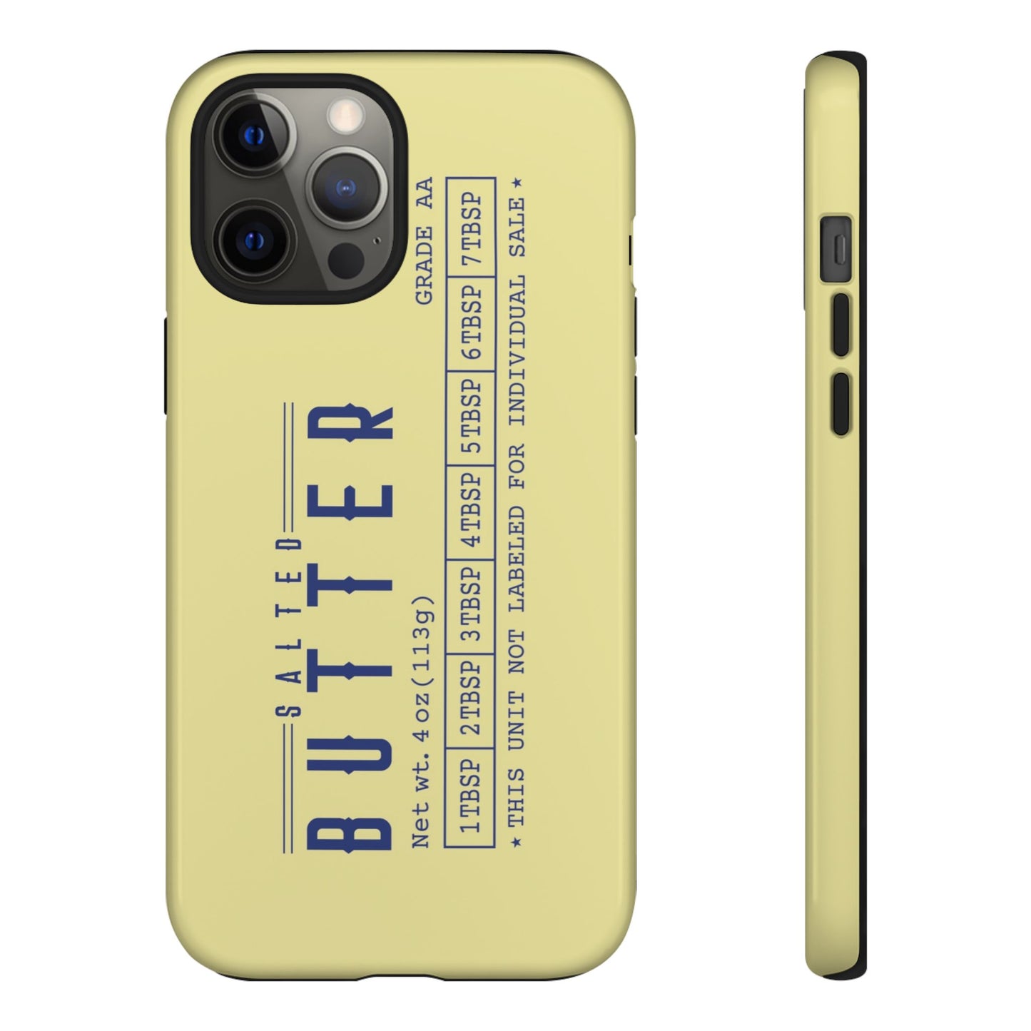 Salted Butter Tough Phone Case — Durable Protective Phone Case