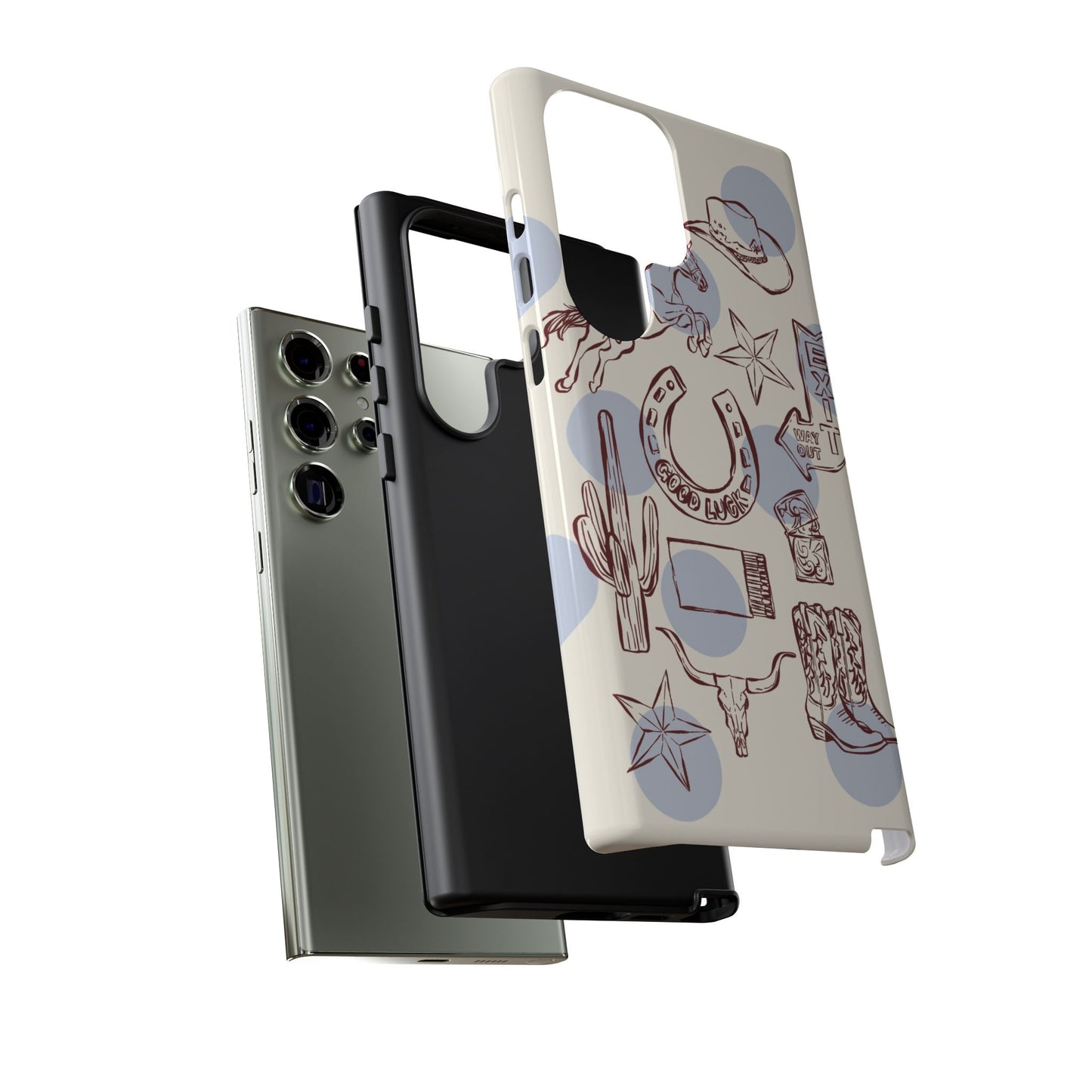 Western Pattern Phone Case