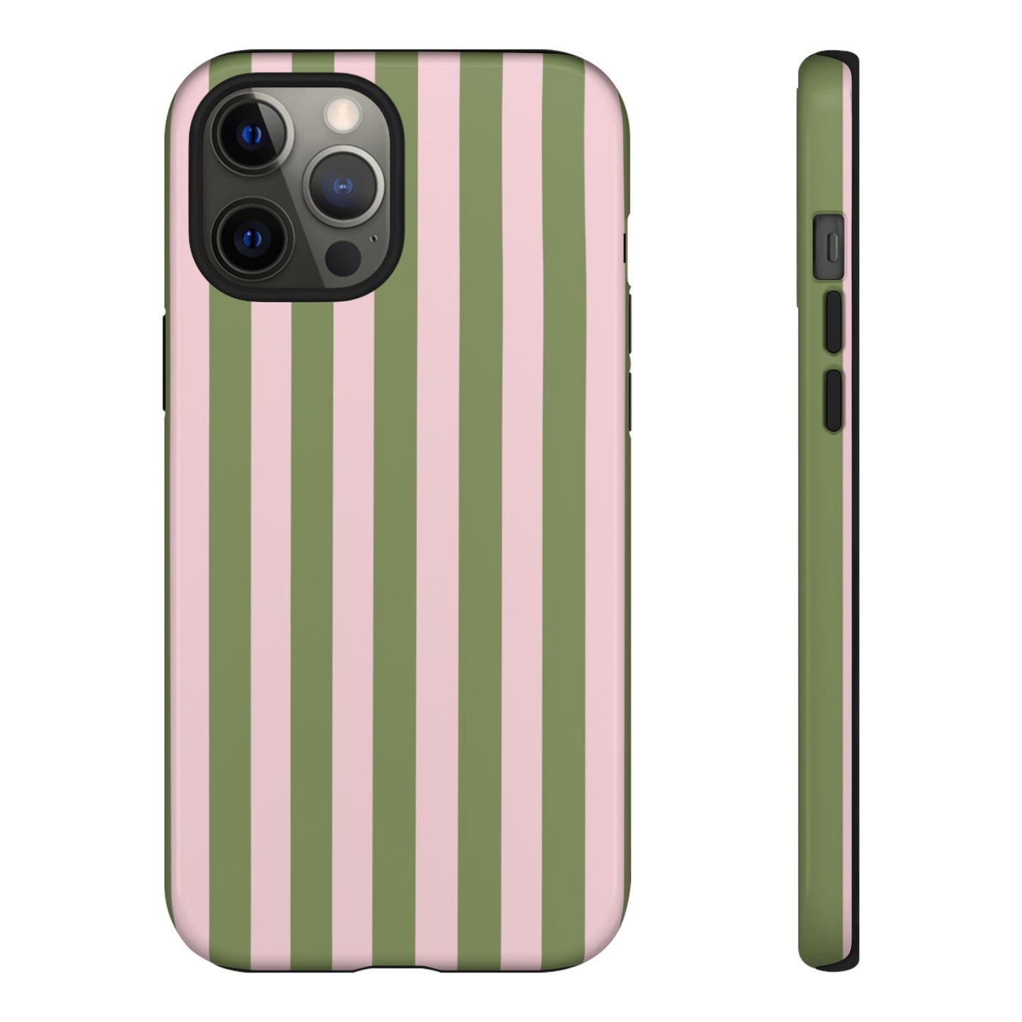 Matcha Green & Pink Tough Phone Case