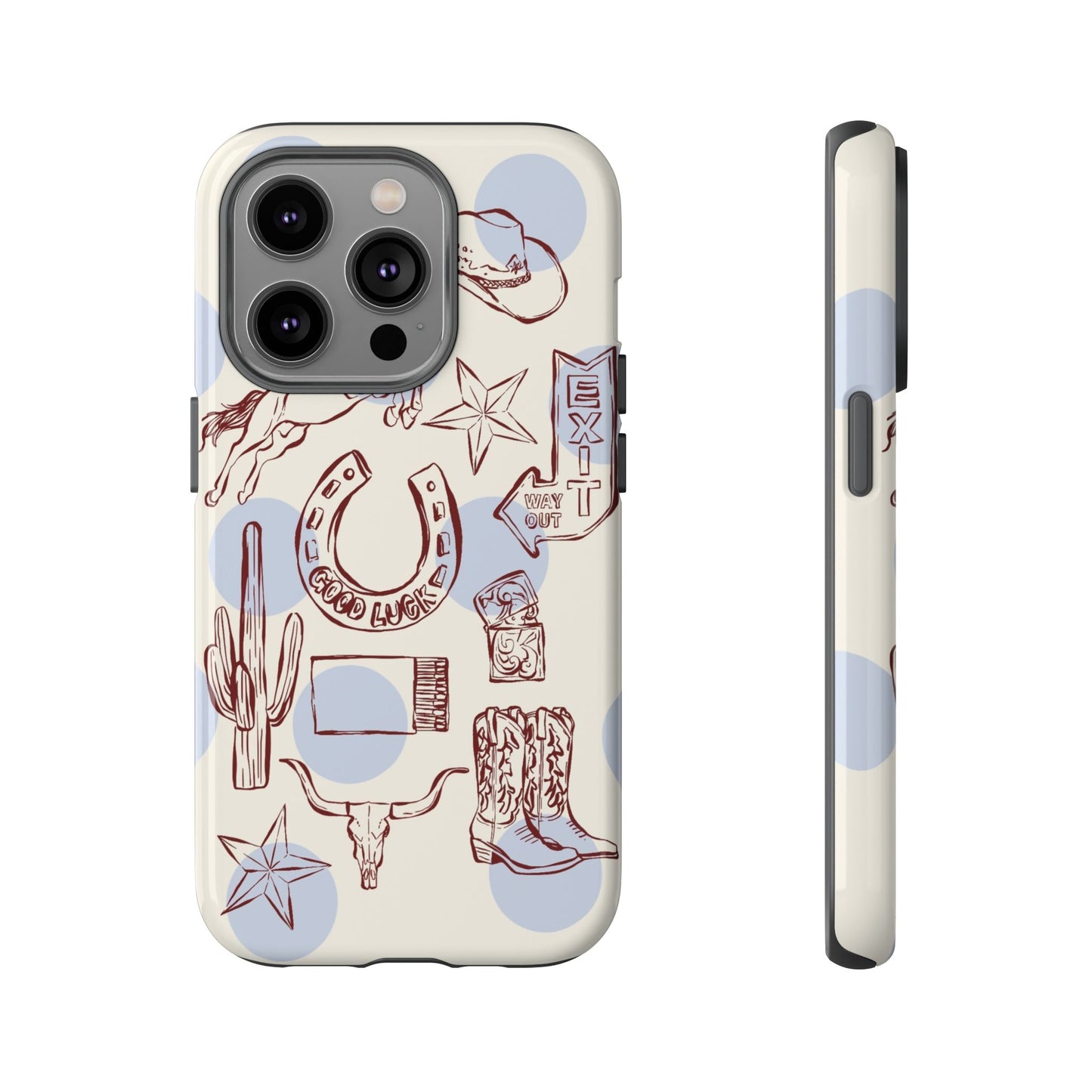 Western Pattern Phone Case
