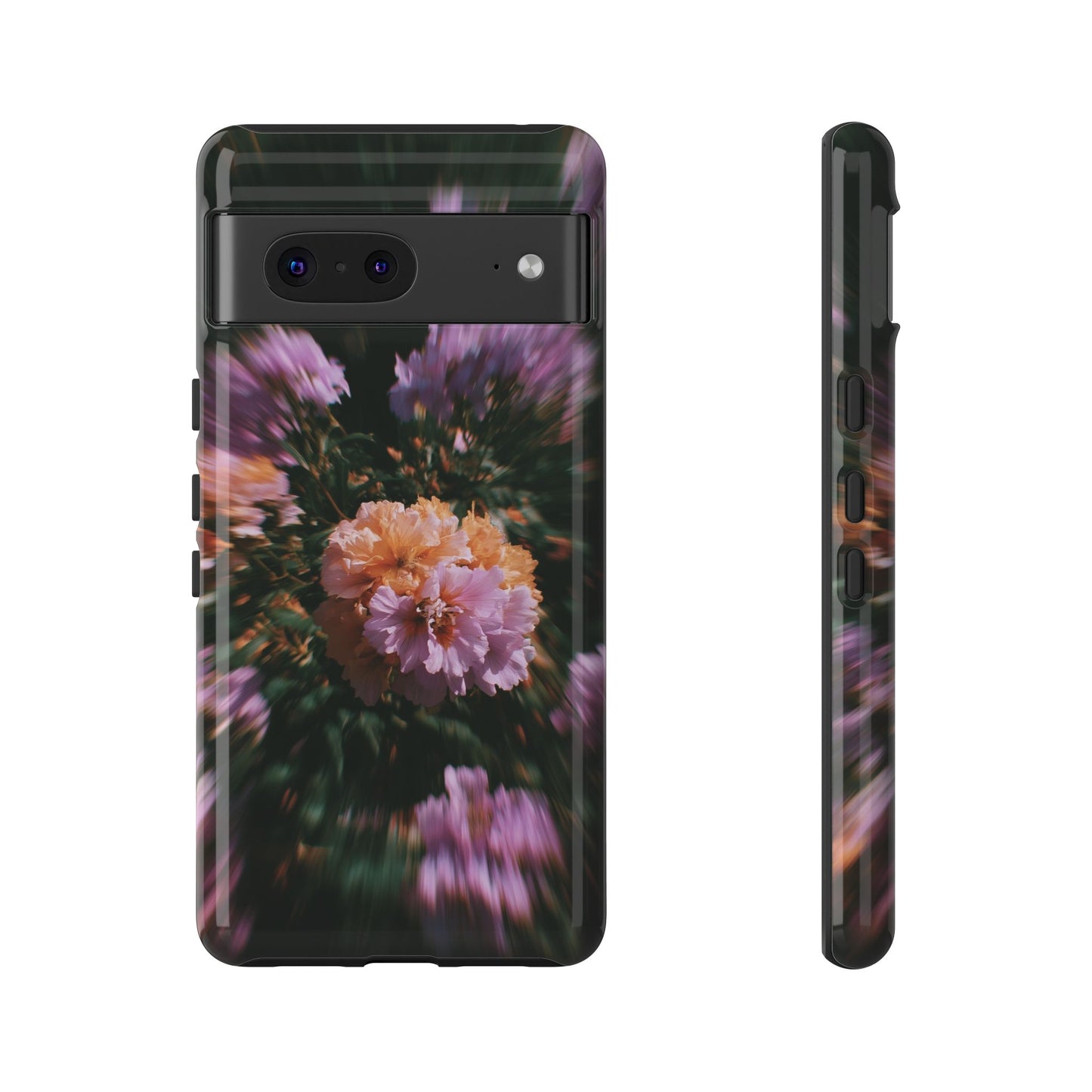 Grainy Blur Flower Phone Case
