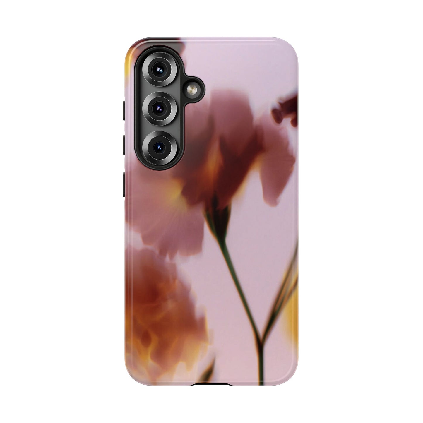 Grainy Blur Flower Phone Case