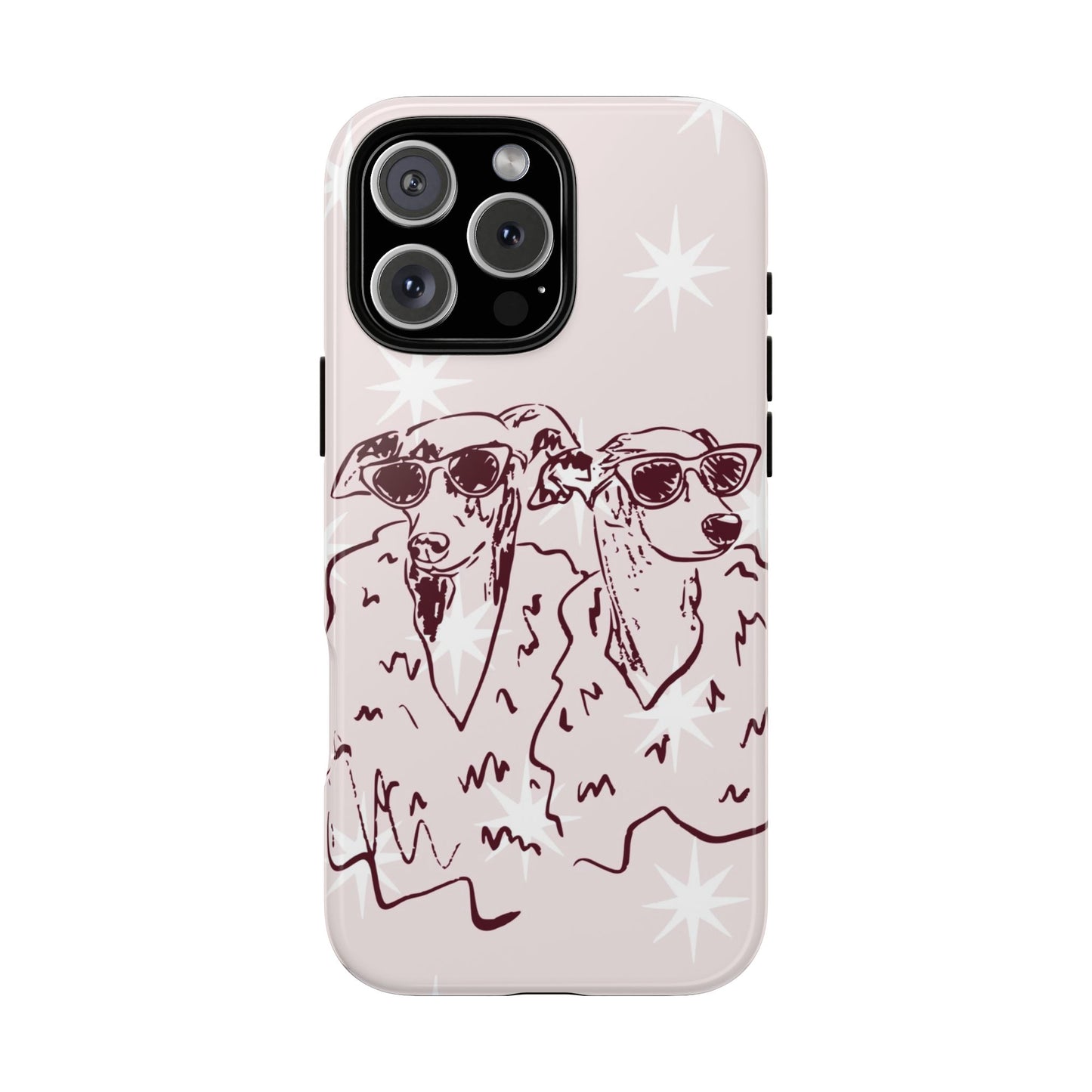Fashion Dog Design Tough Phone Case