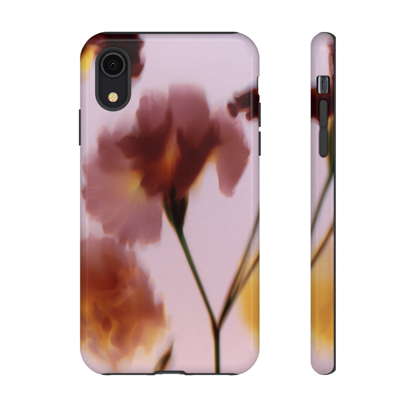 Grainy Blur Flower Phone Case