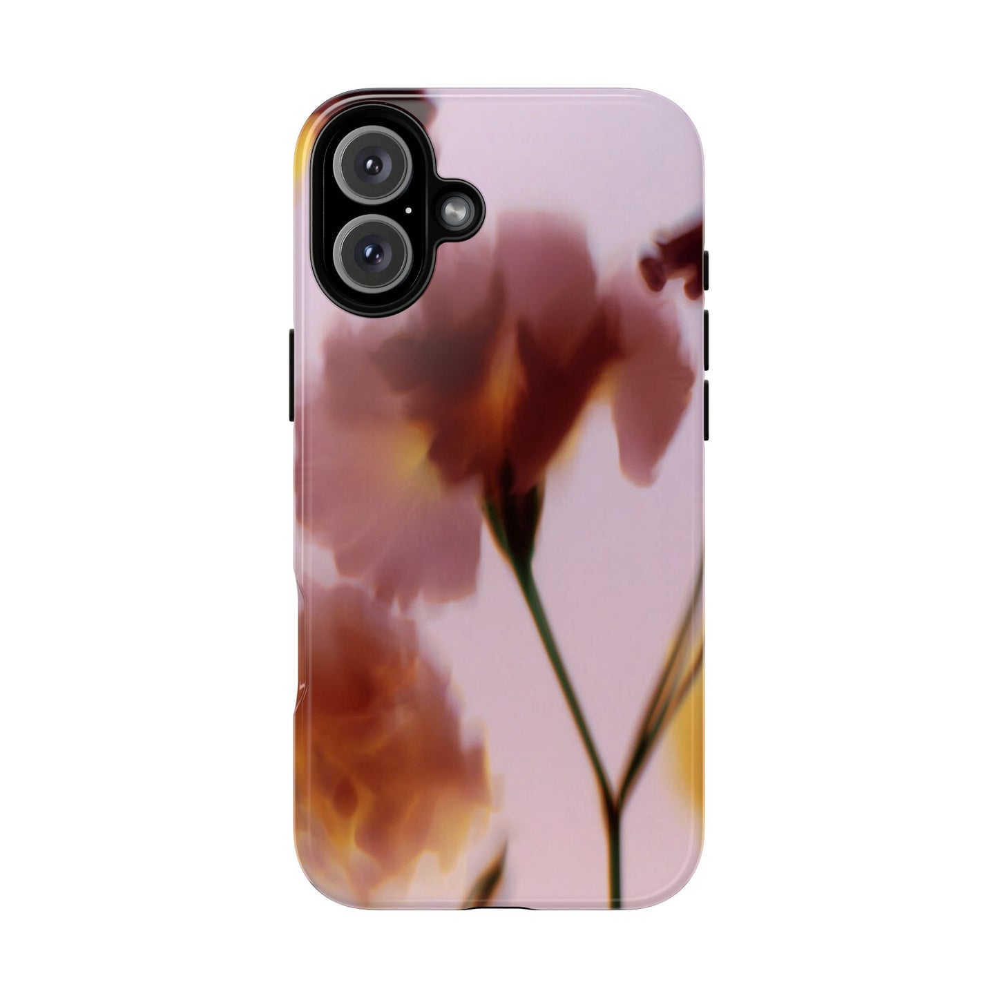 Grainy Blur Flower Phone Case