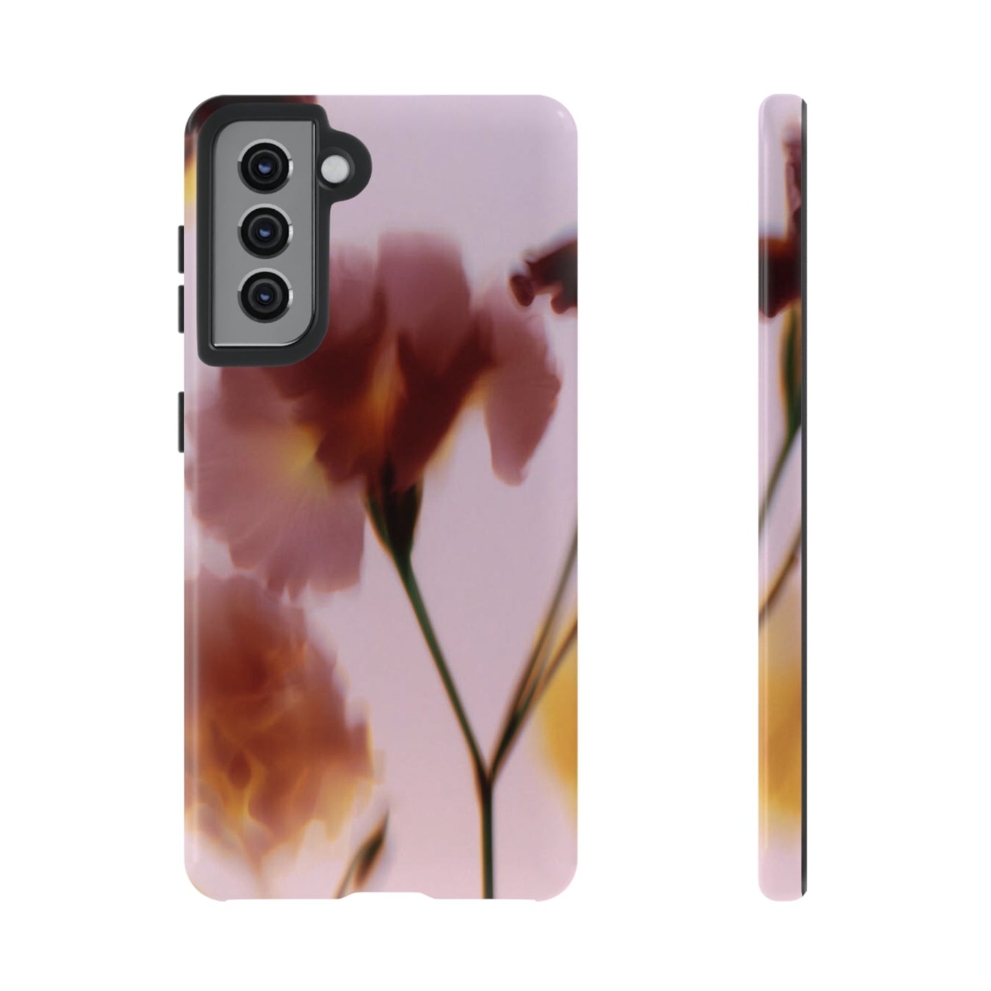 Grainy Blur Flower Phone Case