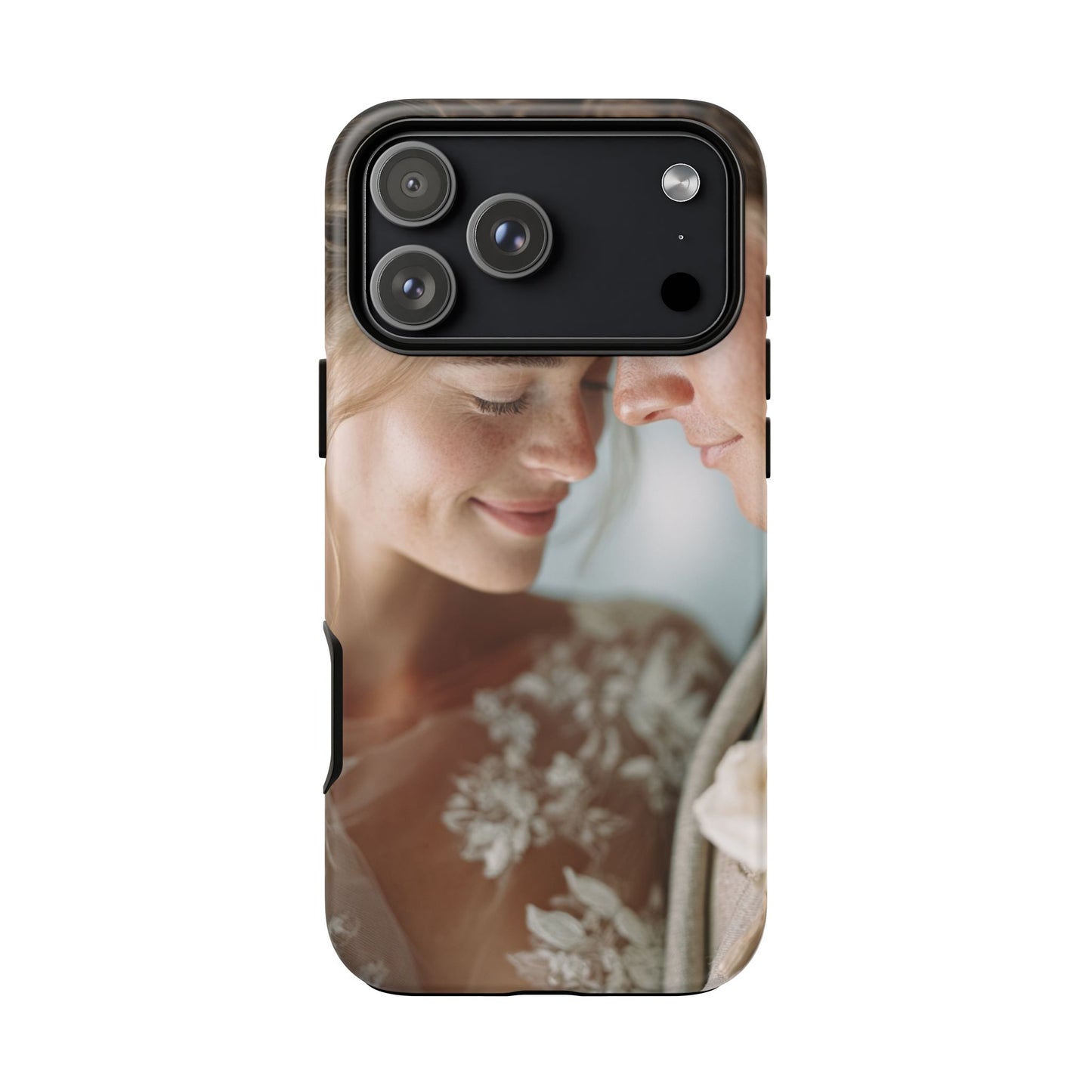 Personalized Photo Tough Phone Case (Custom Couple/Wedding Portrait)
