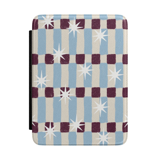 Retro Star Sparkle Kindle Case