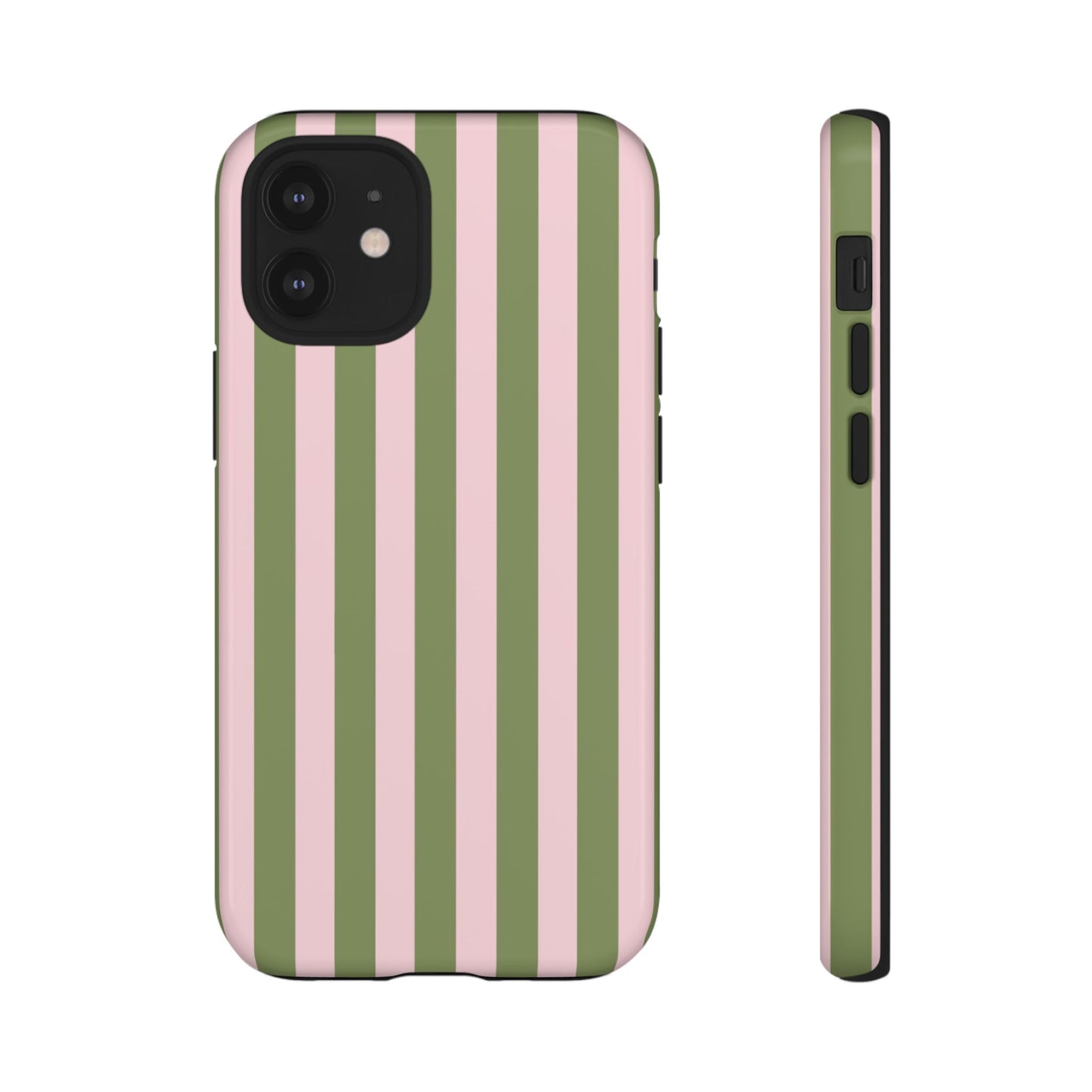 Matcha Green & Pink Tough Phone Case
