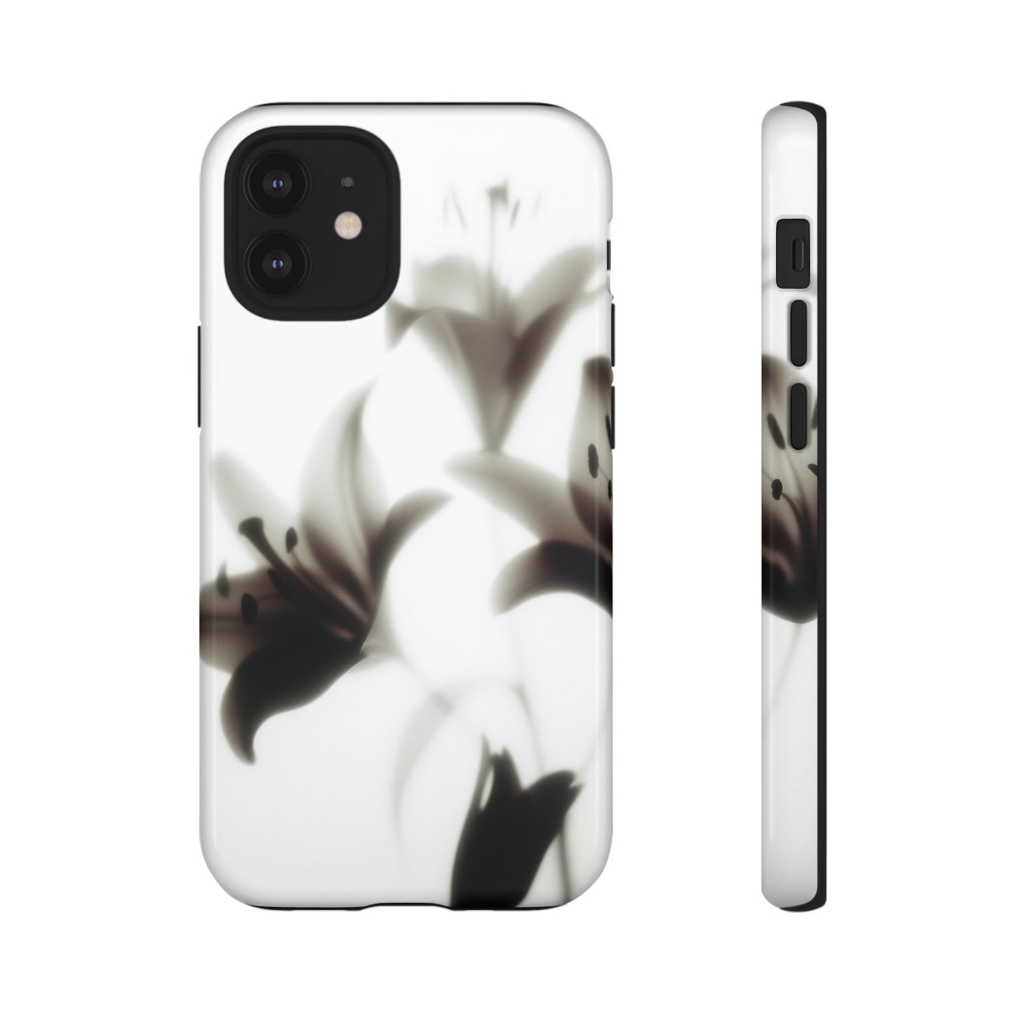 Grainy Blur Flower Phone Case