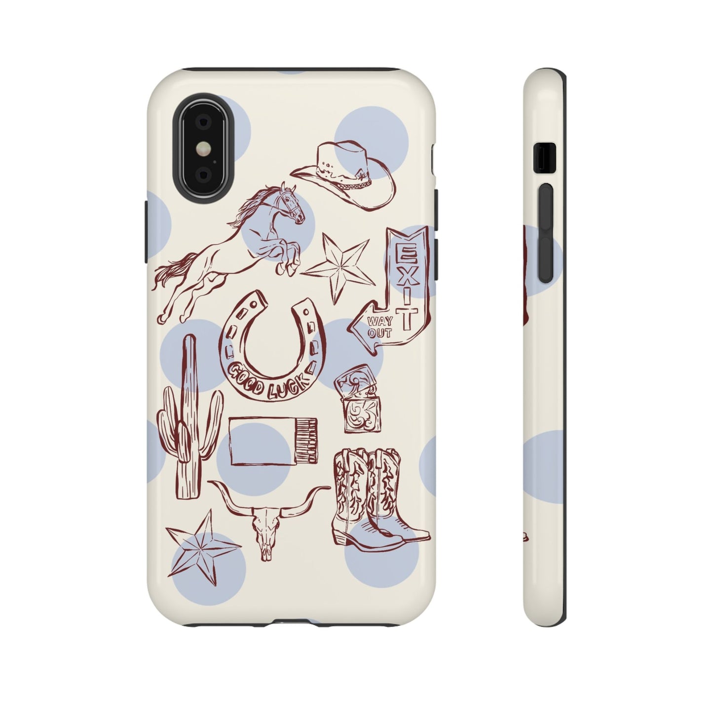 Western Pattern Phone Case