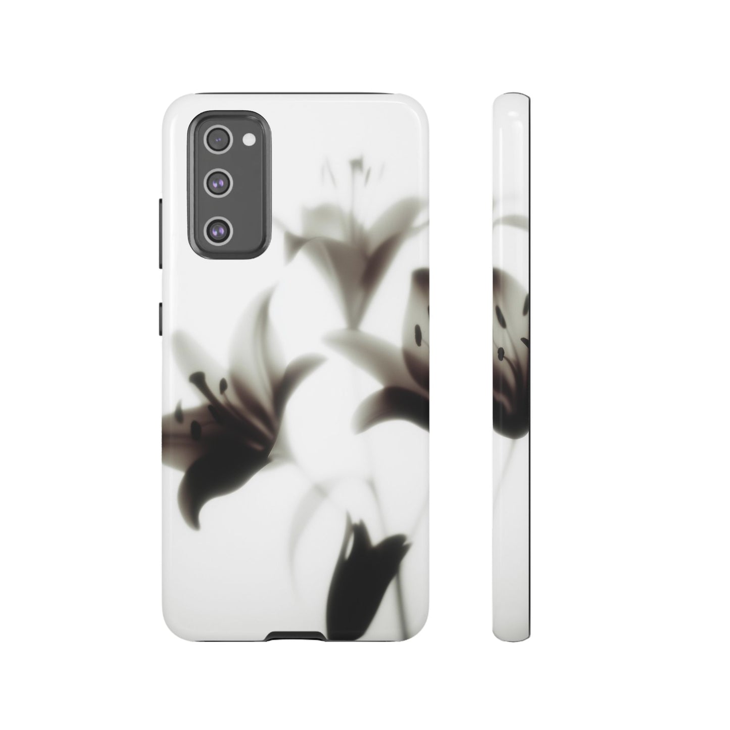 Grainy Blur Flower Phone Case