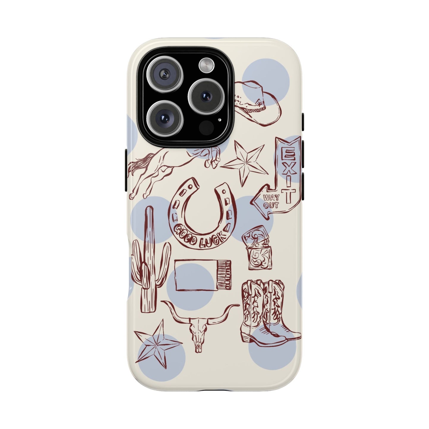 Western Pattern Phone Case