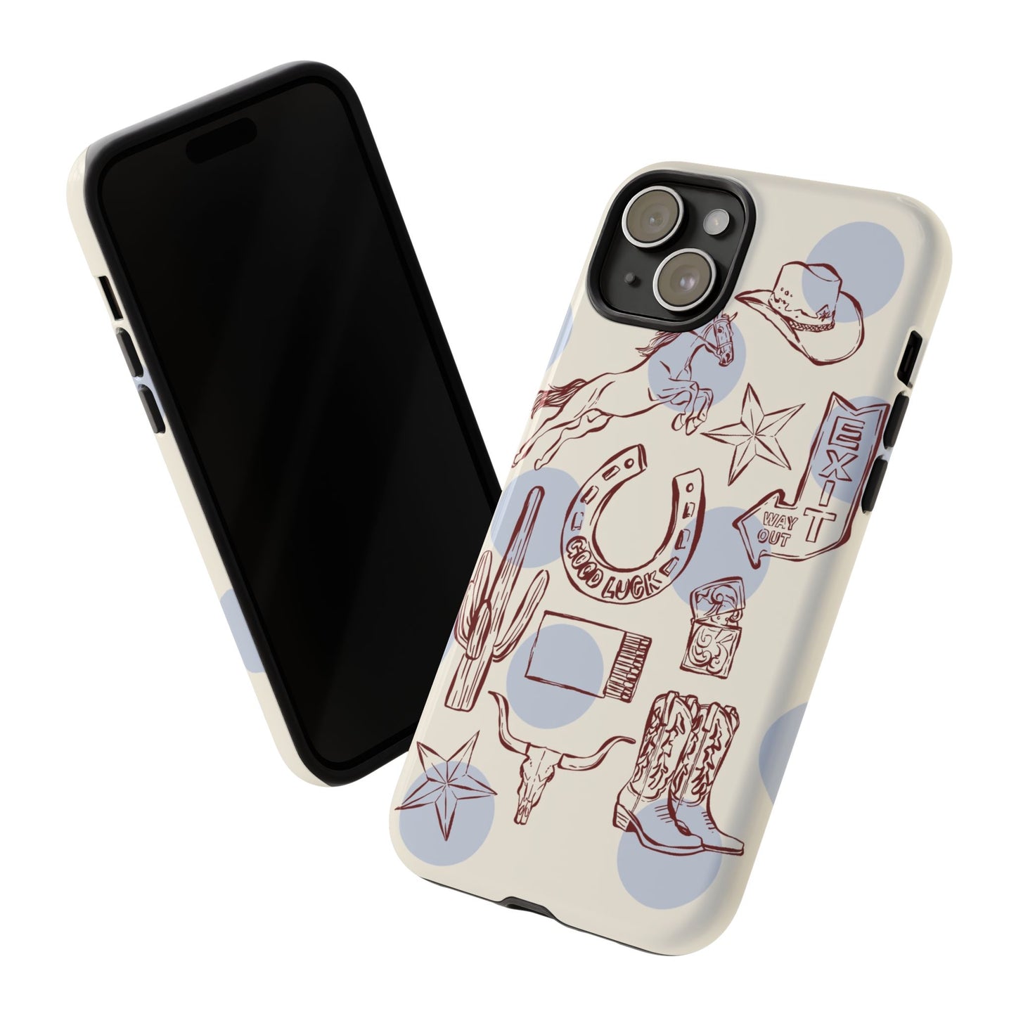 Western Pattern Phone Case