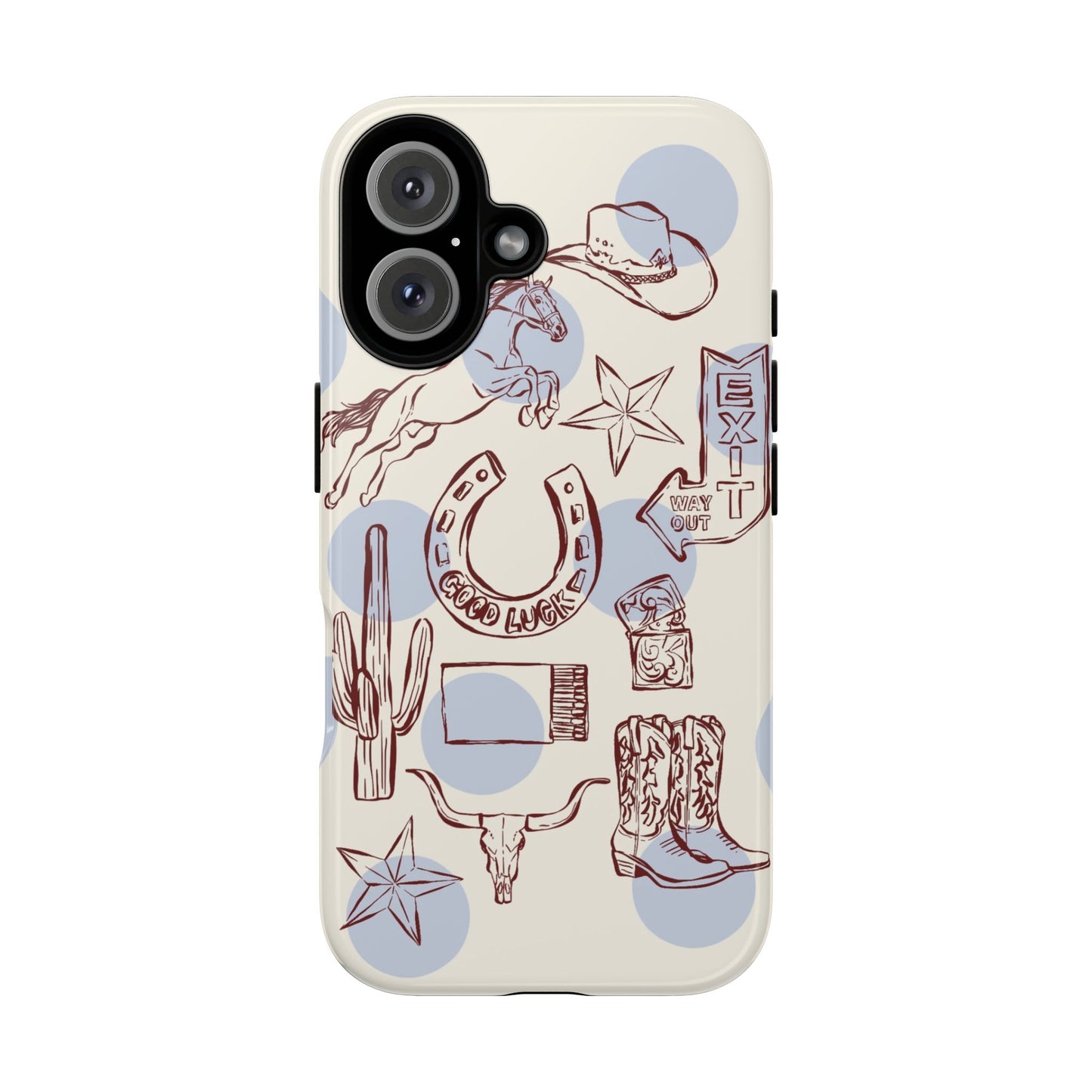 Western Pattern Phone Case