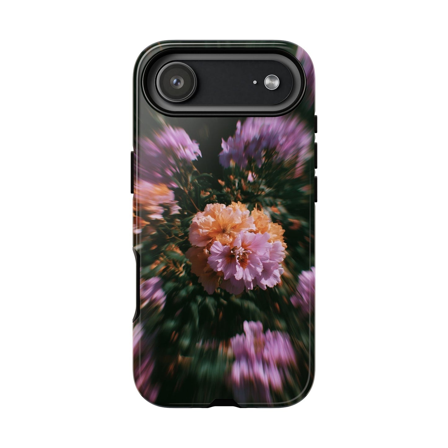 Grainy Blur Flower Phone Case