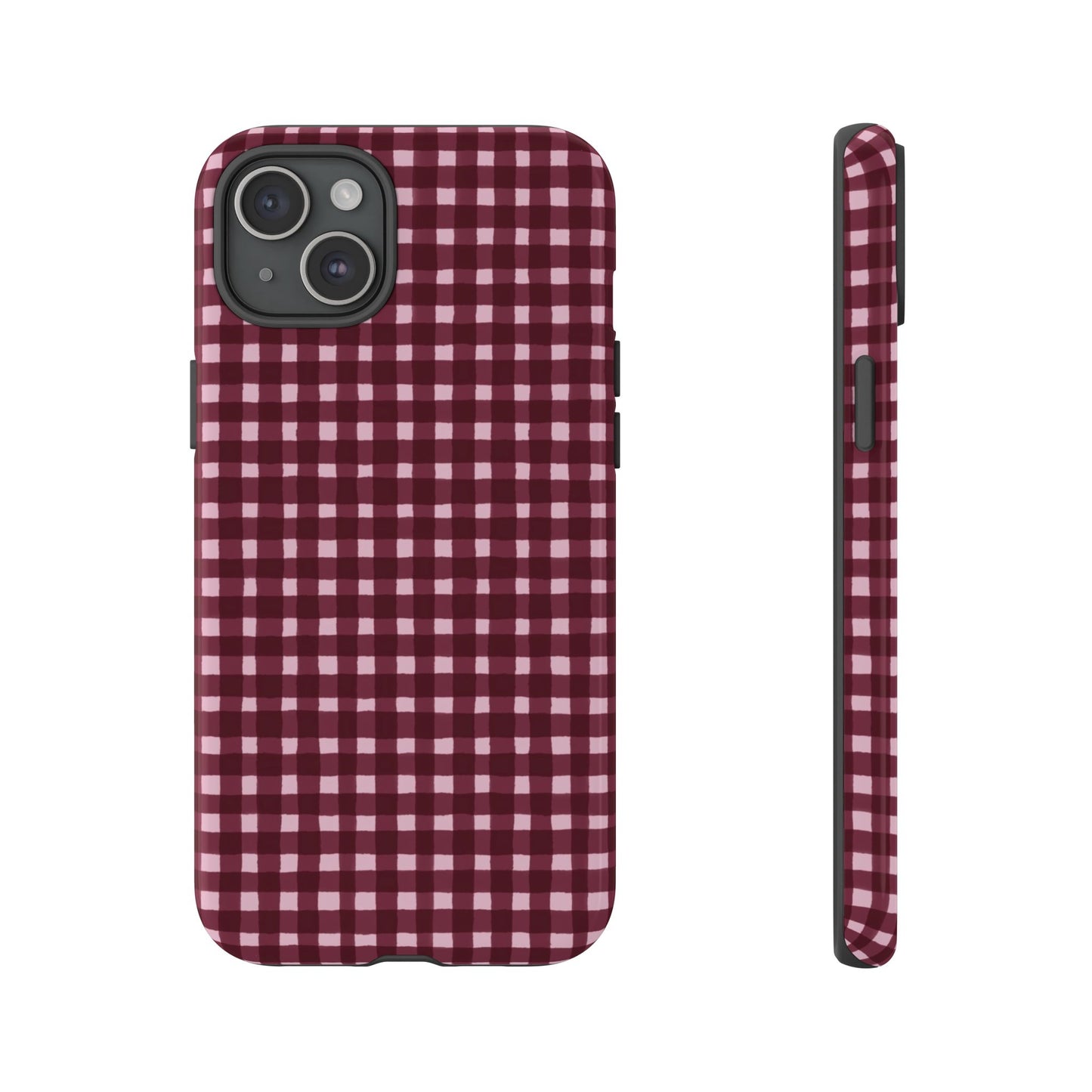Gingham Tough Phone Case