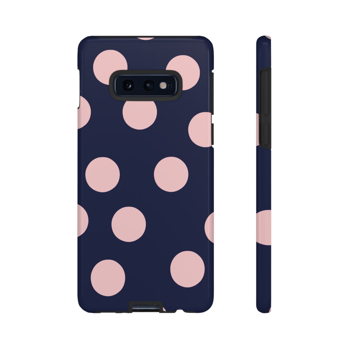 Blue & Pink Polka Dot Phone Case