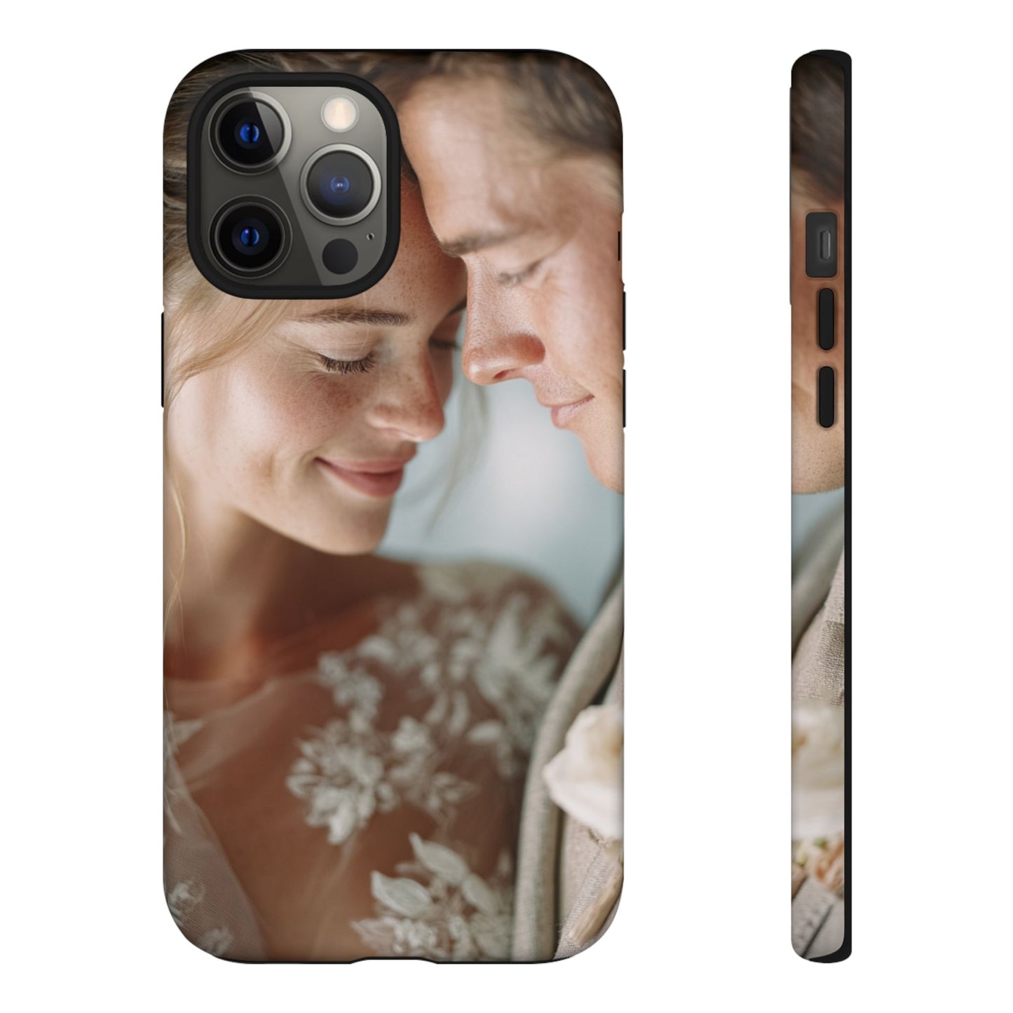 Personalized Photo Tough Phone Case (Custom Couple/Wedding Portrait)