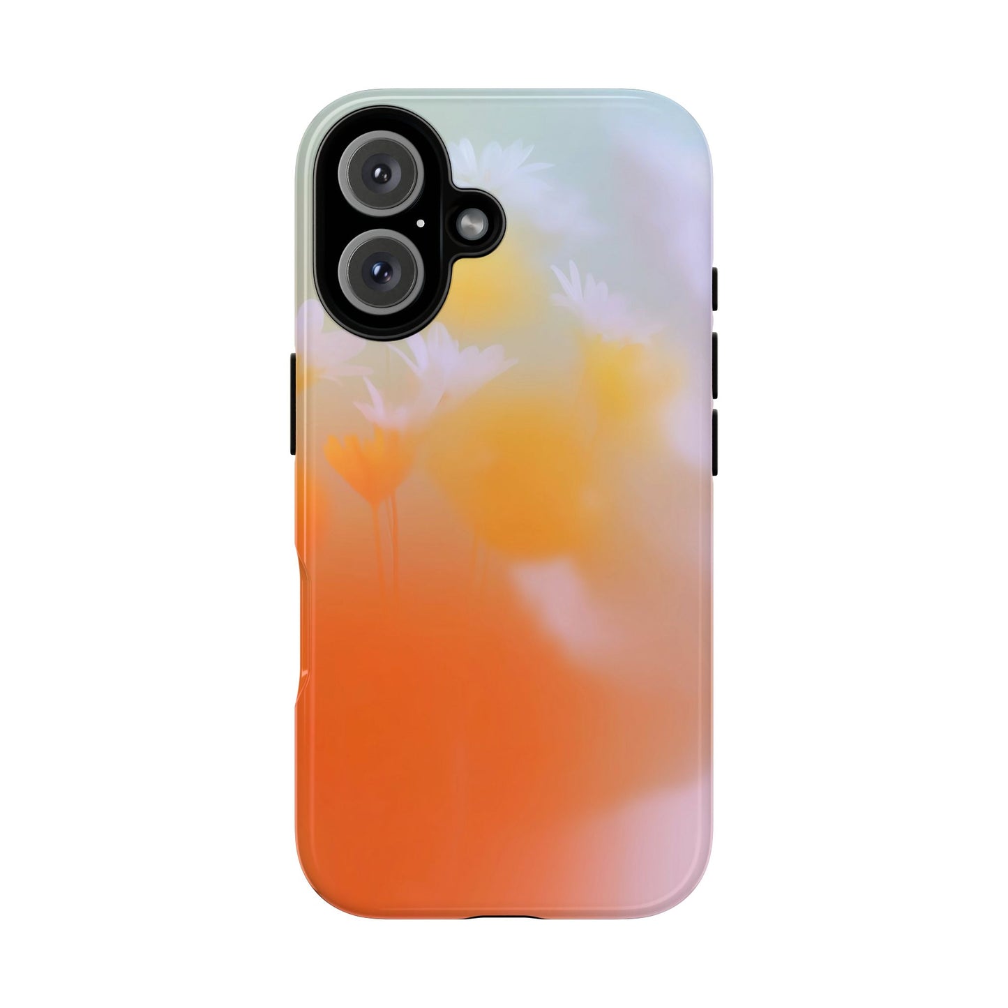 Grainy Blur Flower Phone Case