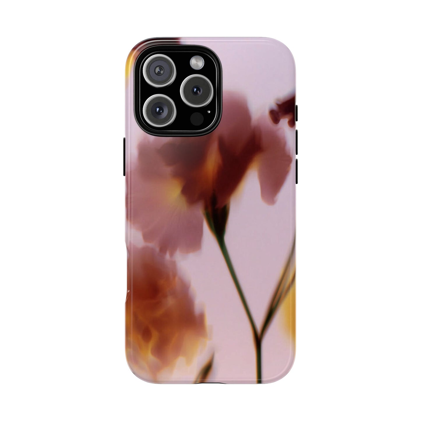 Grainy Blur Flower Phone Case