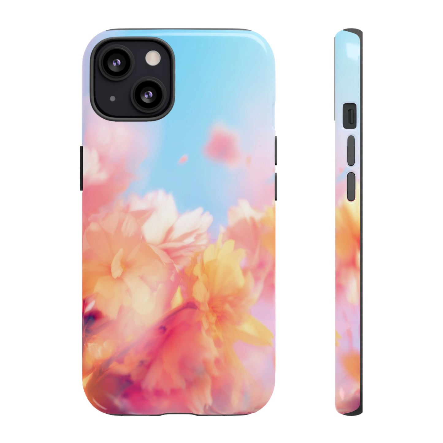 Grainy Blur Flower Summer Phone Case