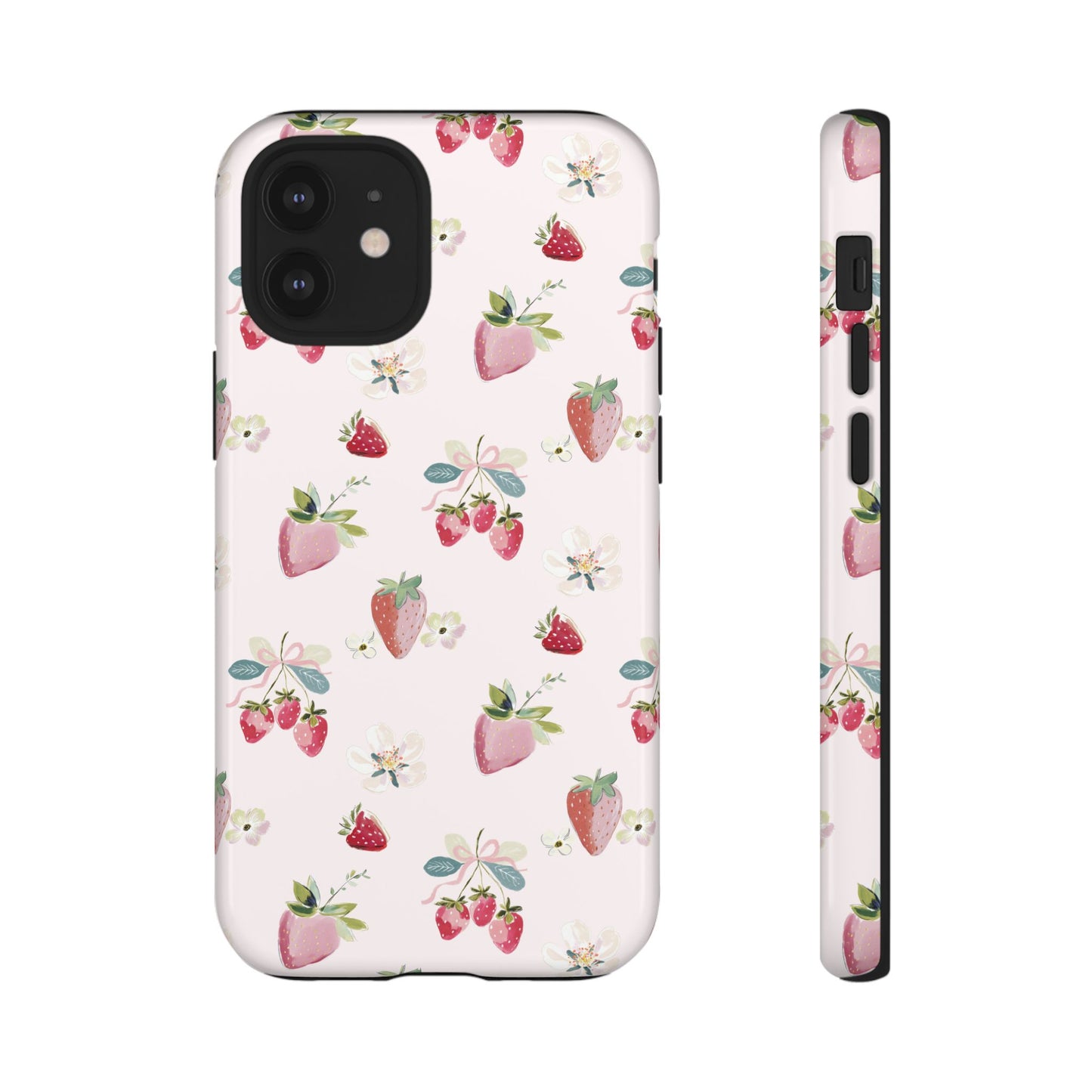 Strawberry Blossom Tough Phone Case