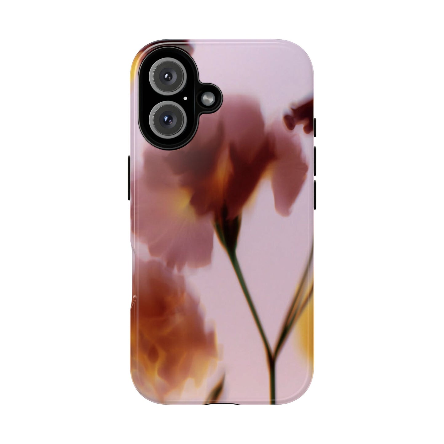 Grainy Blur Flower Phone Case