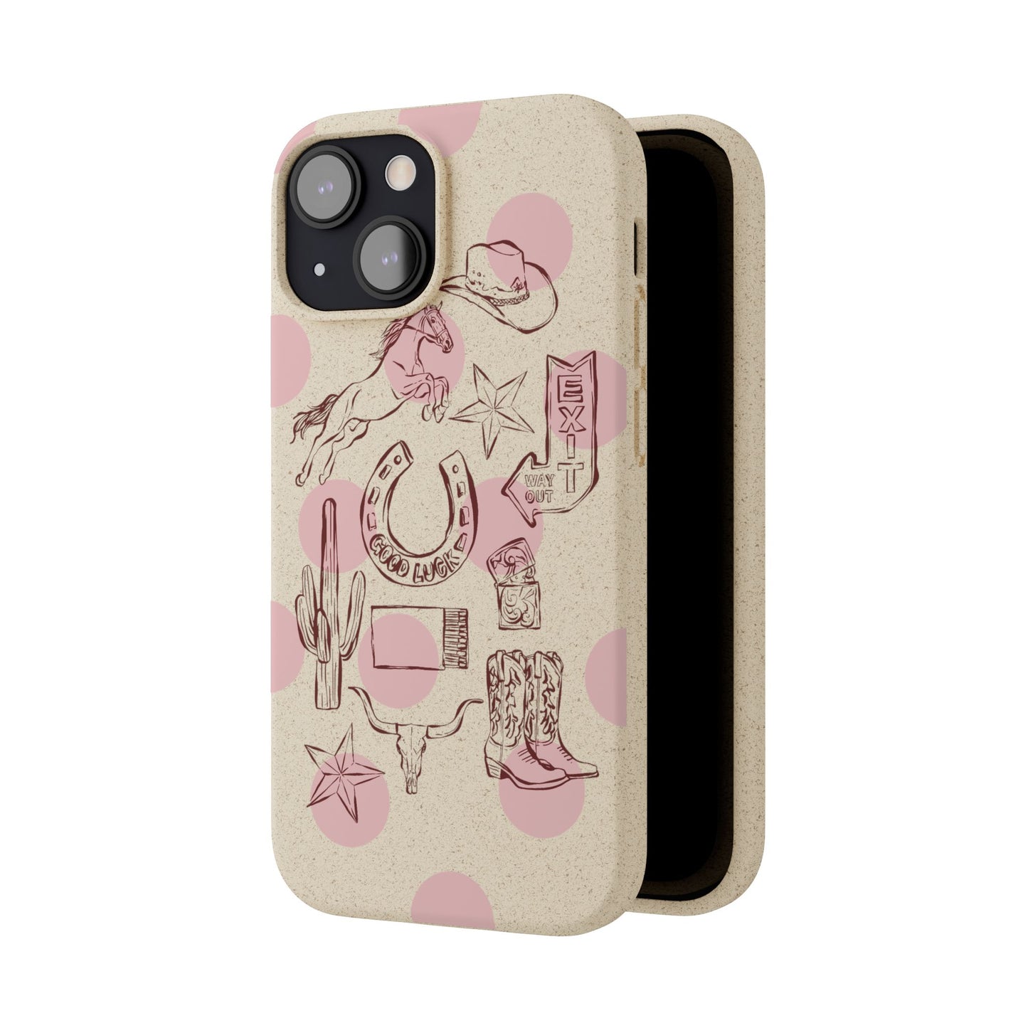 Western Biodegradable Phone Case