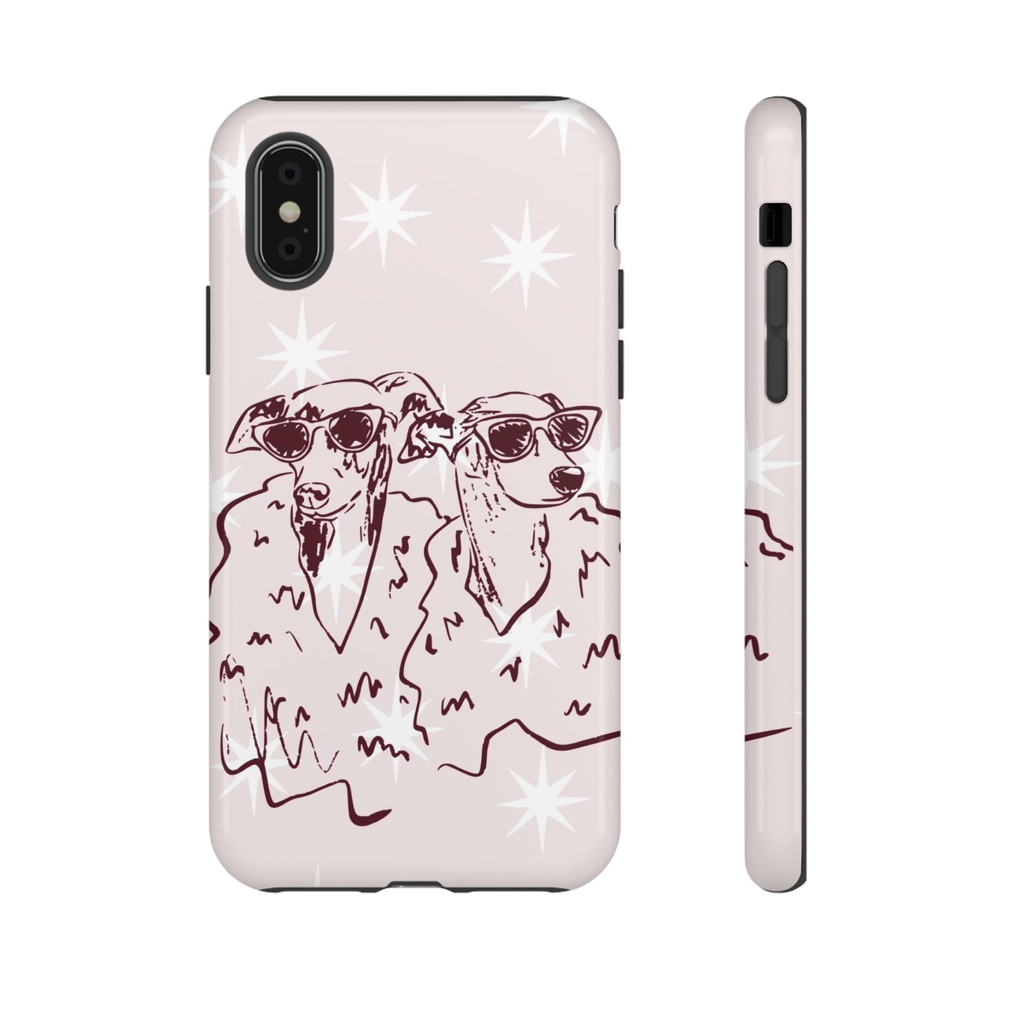Fashion Dog Design Tough Phone Case