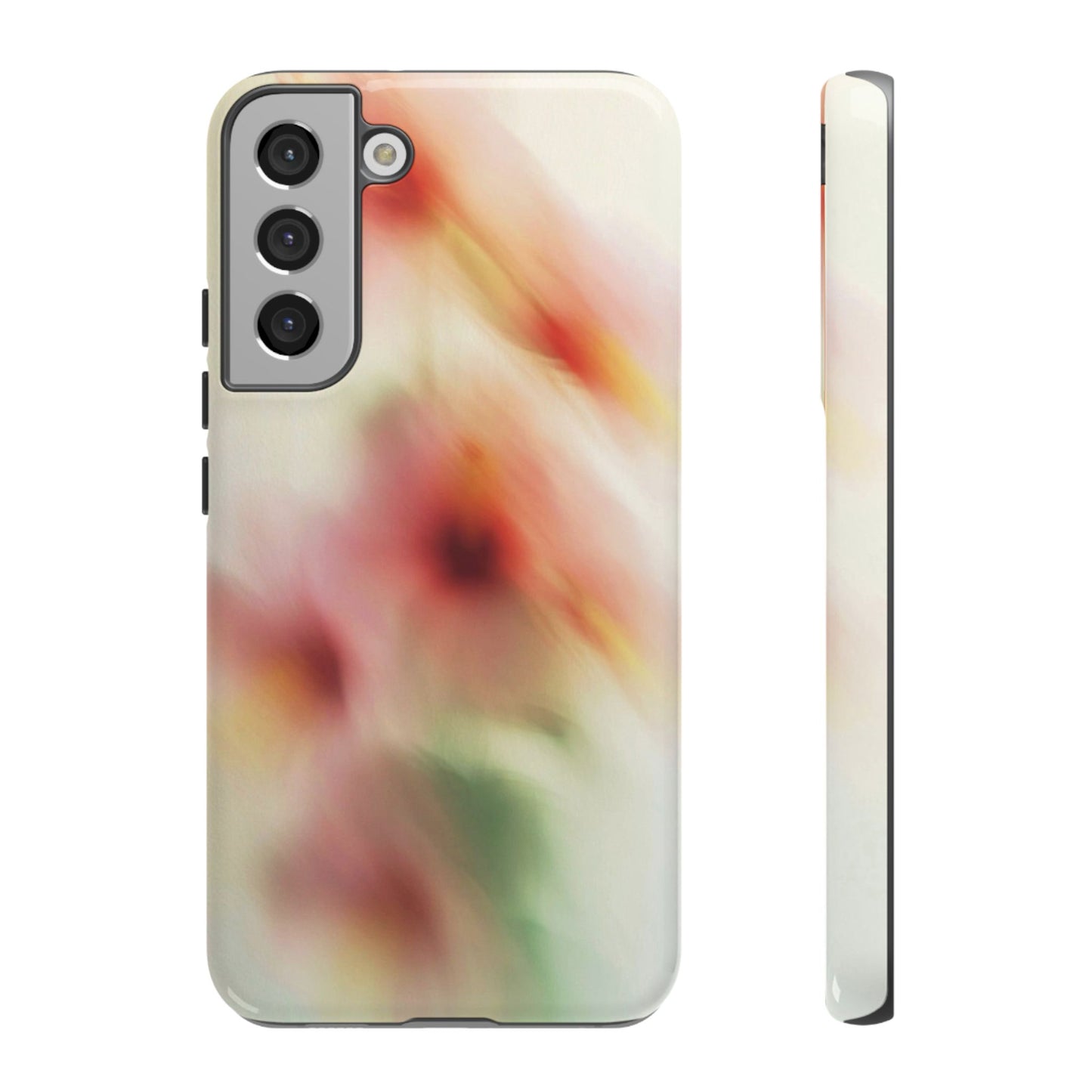 Grainy Blur Flower Tough Phone Case