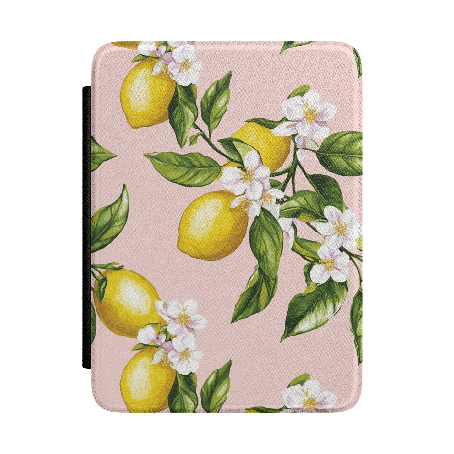 Lemon Blossom Kindle Case — Floral Citrus Protective Cover